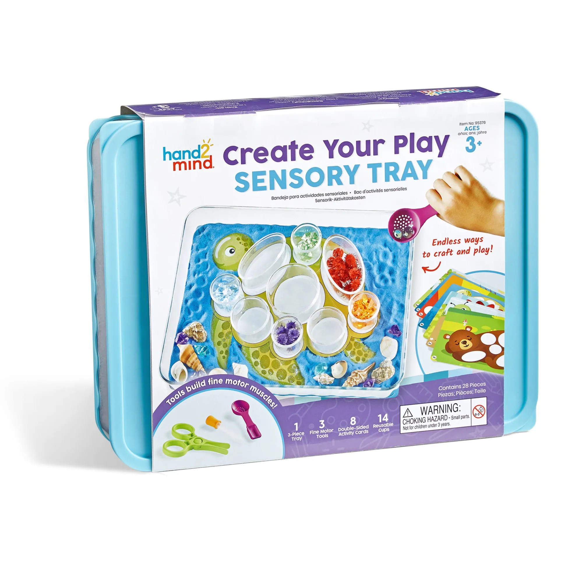 Hand2Mind Create Your Play Sensory Exploration Tray Kit