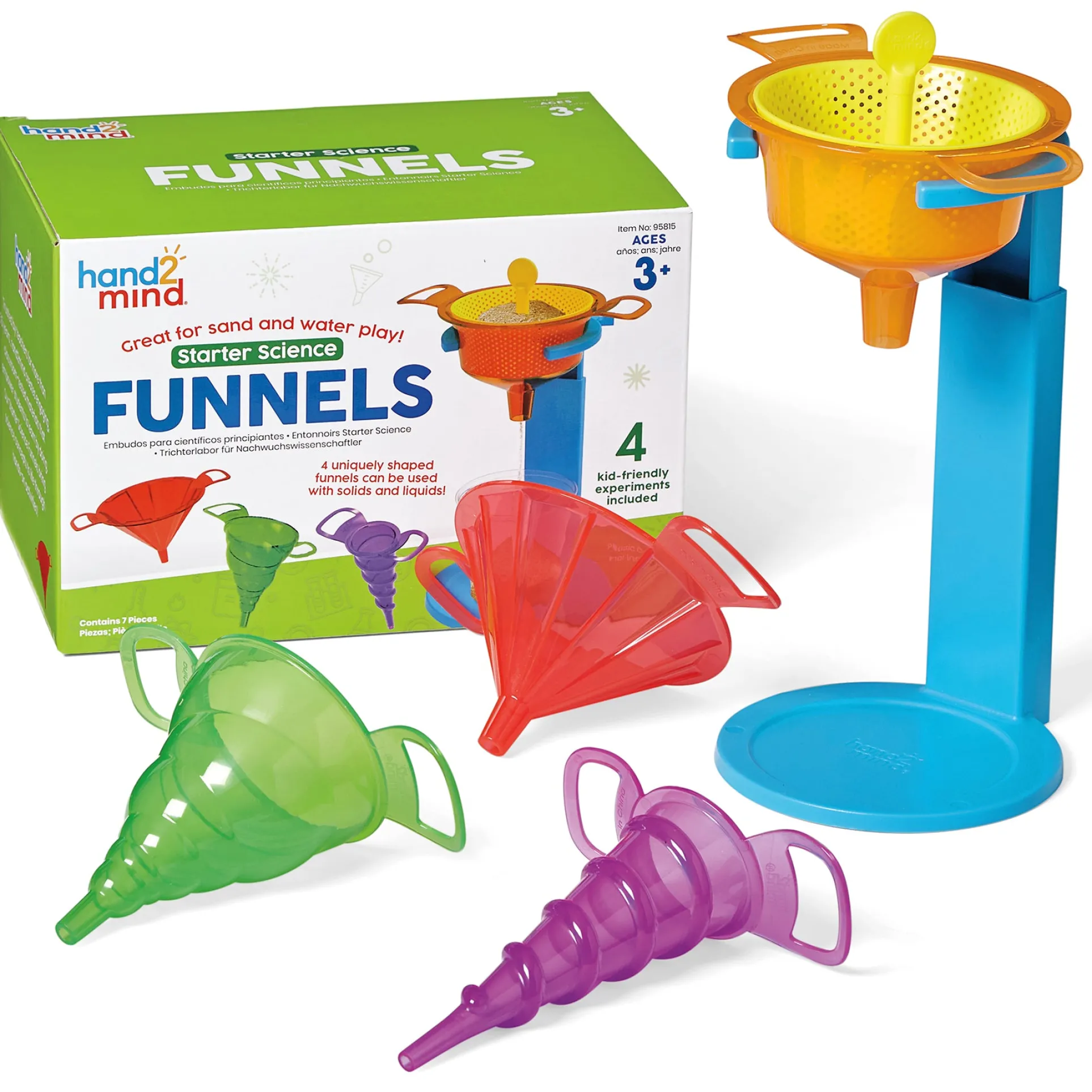 Hand2Mind Discover & Play Starter Science Funnels Set