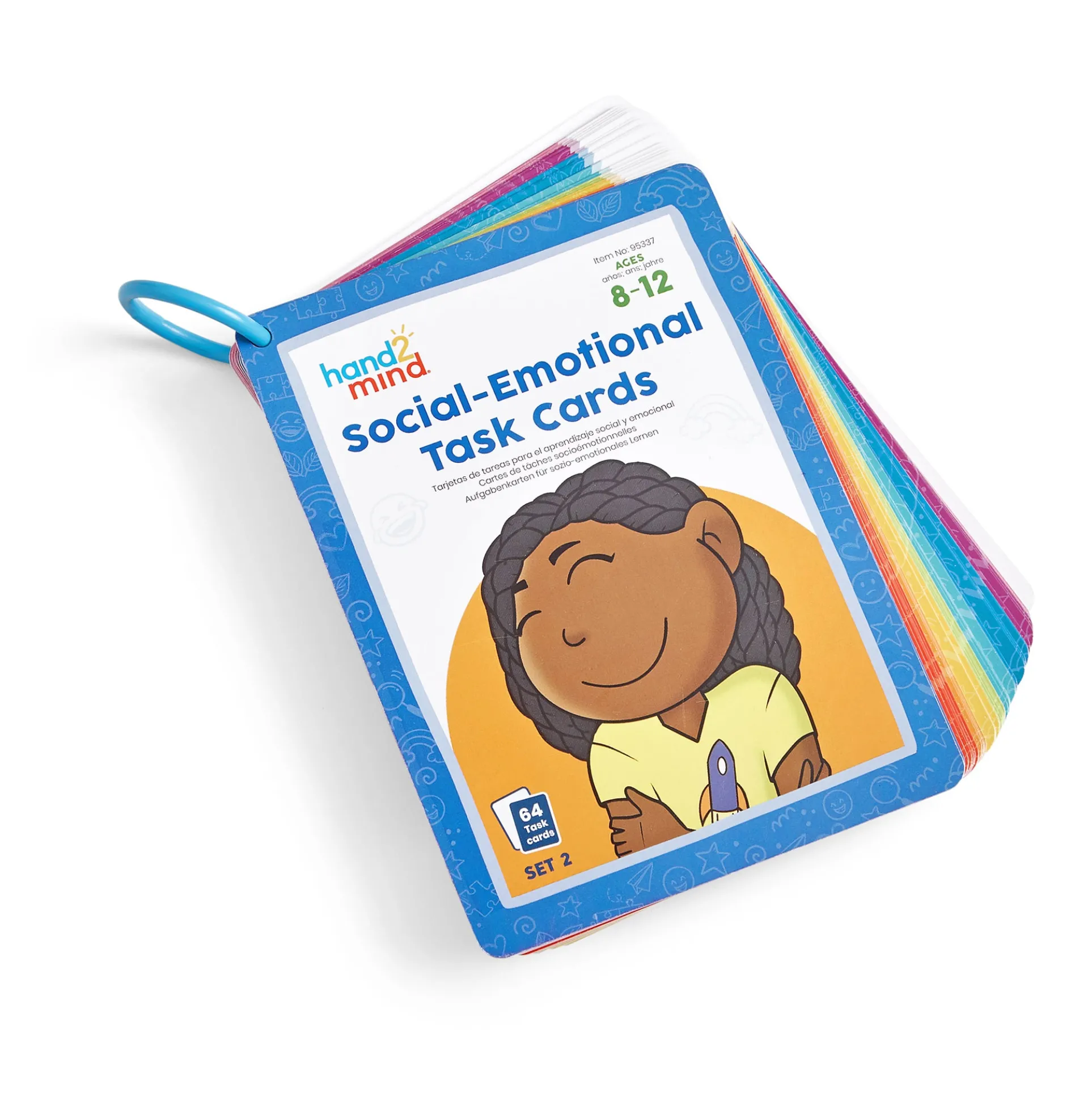 Hand2Mind Emotional Intelligence Task Cards - Social-Emotional Skills - Ages 8+