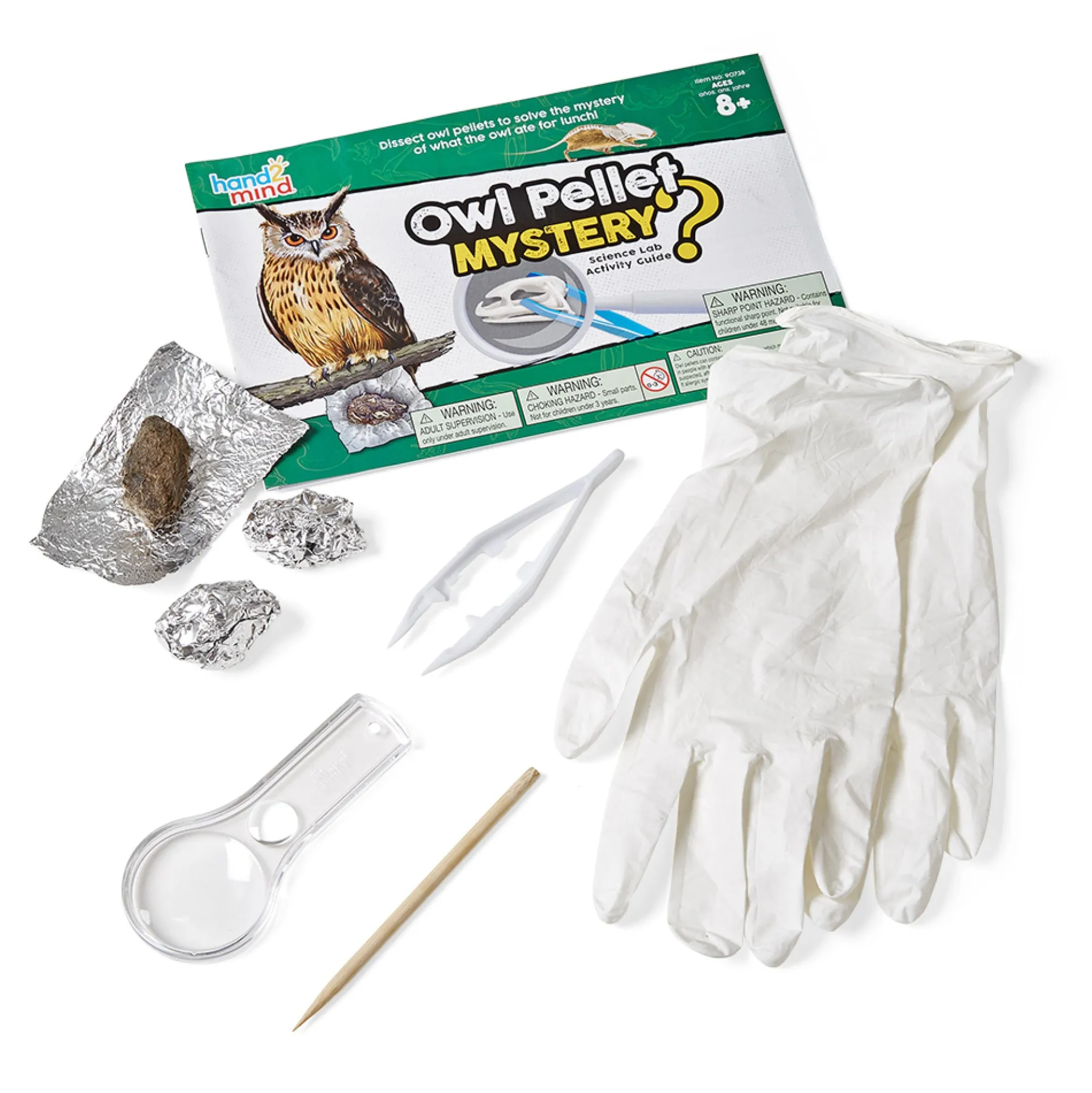 Hand2Mind Owl Pellet Mystery Science Lab Kit