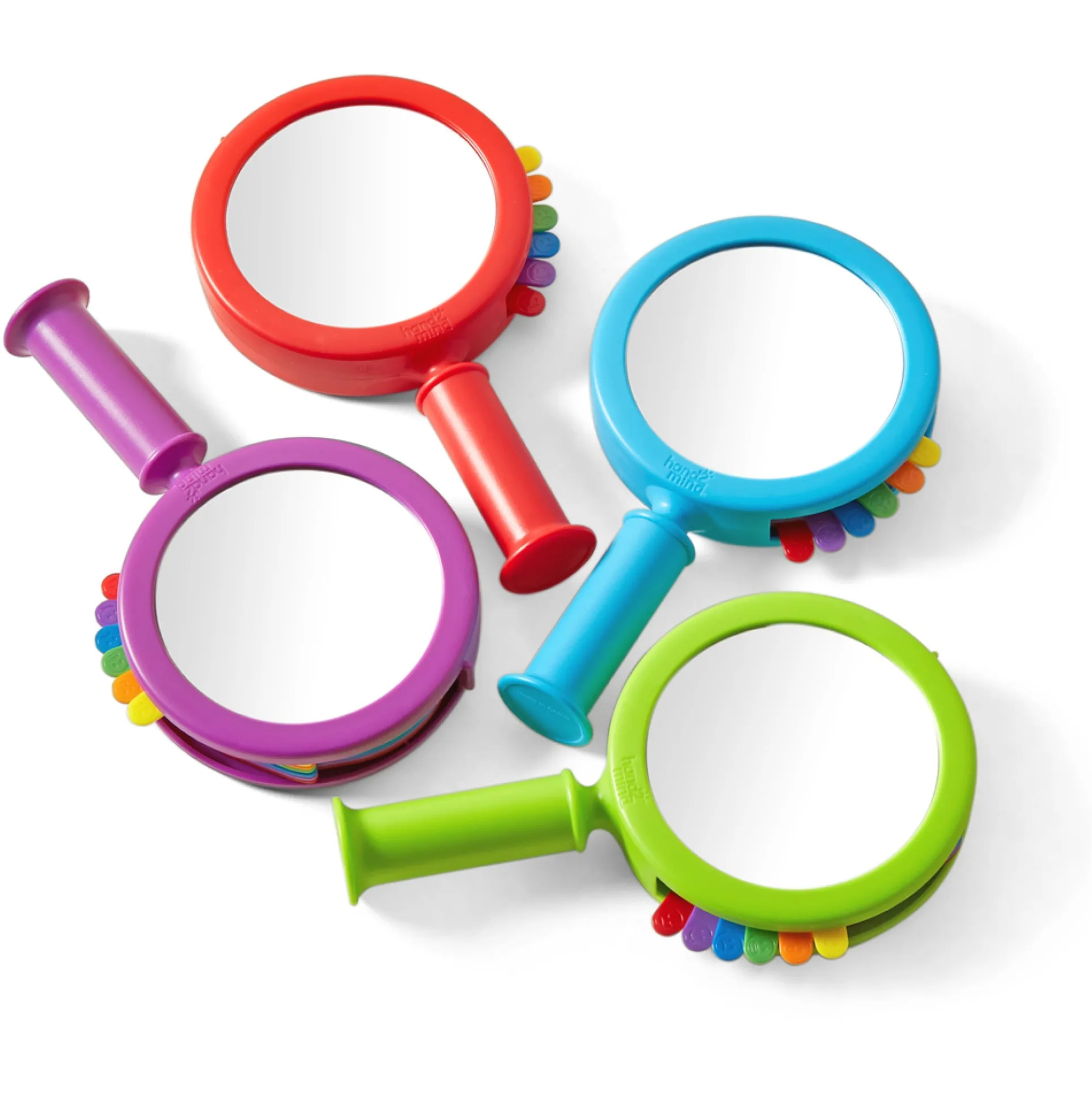 Hand2Mind See My Feelings Mirrors - Emotional Learning Set of 4