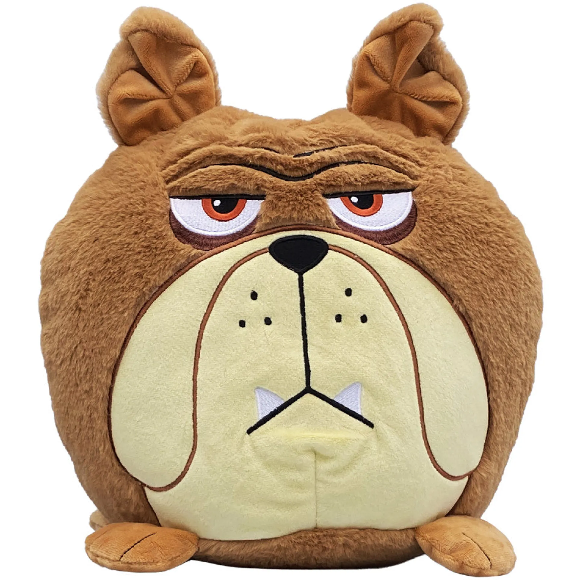 Hangry Petz Charlie Bulldog 12-inch Talking Plush - Brown
