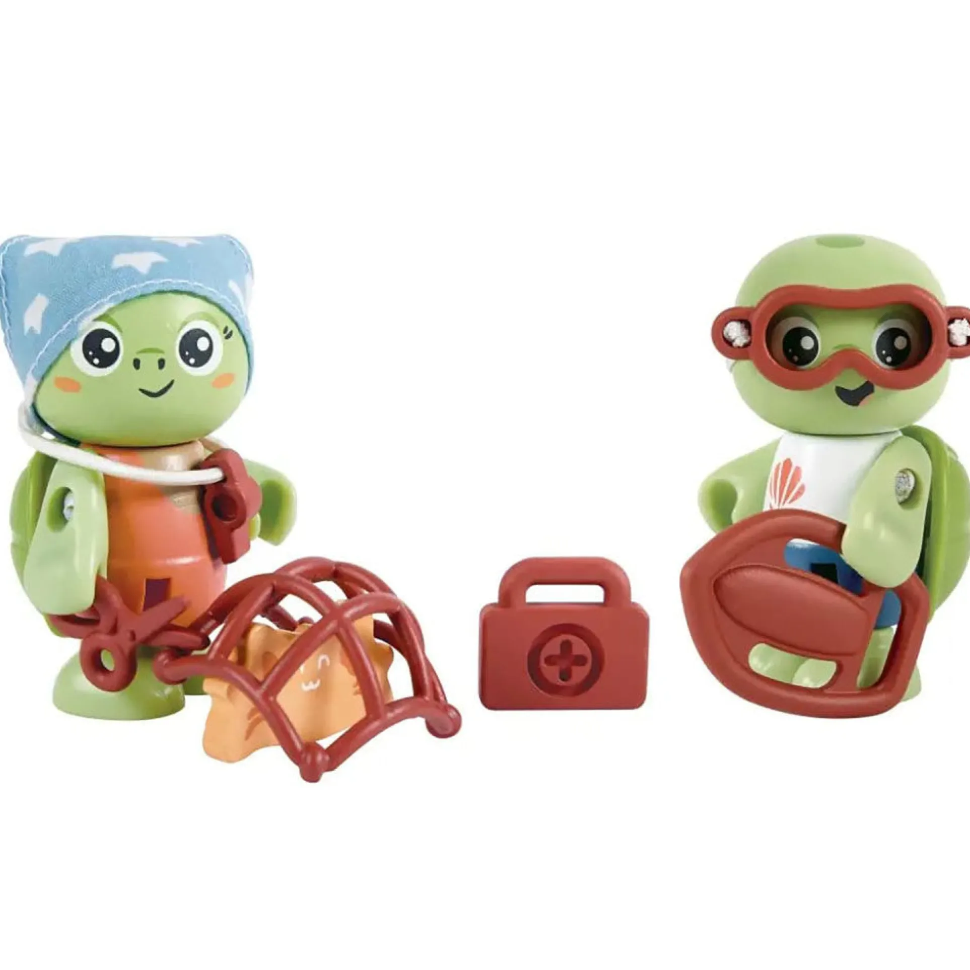 Hape Kayl & Wai Sea Rescue Adventure Playset - Turtle Figurines