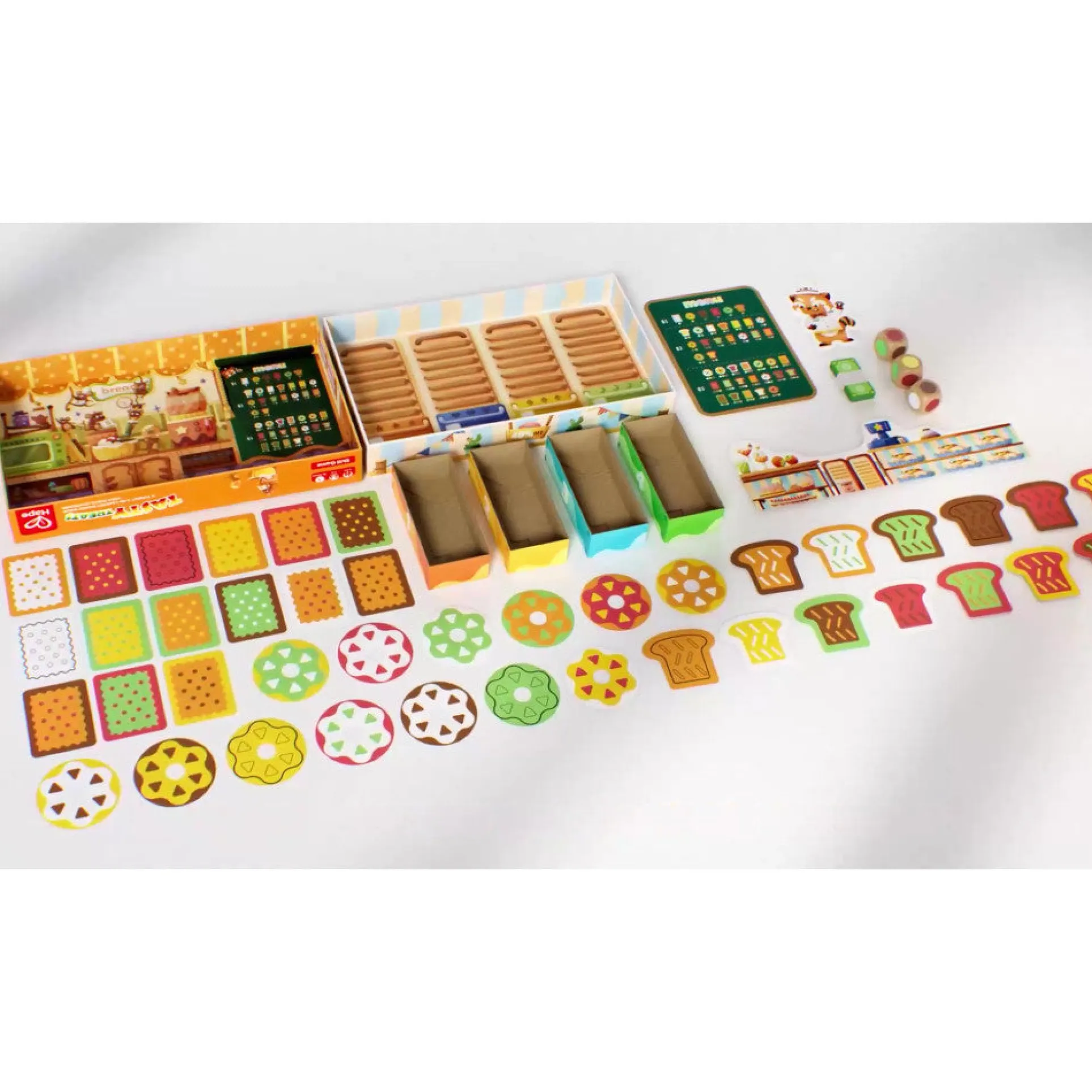 Hape Tasty Treats Raccoon Bakery Skills Board Game