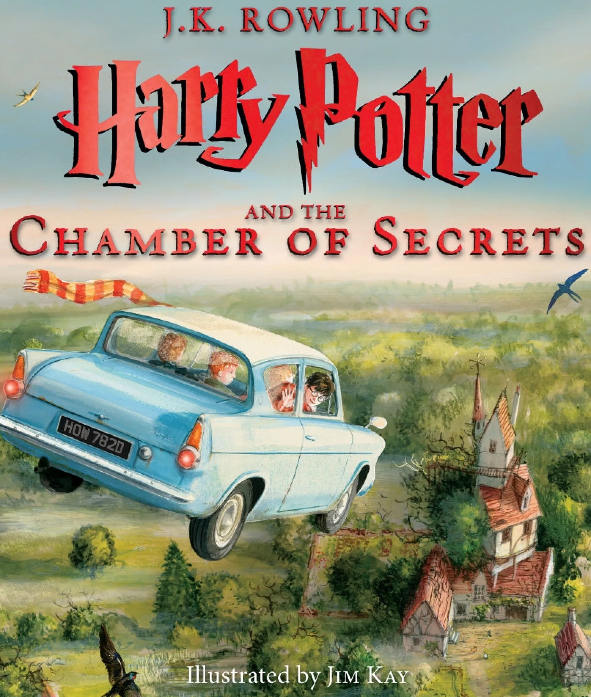 Harry Potter and the Chamber of Secrets Illustrated Edition - Hardcover