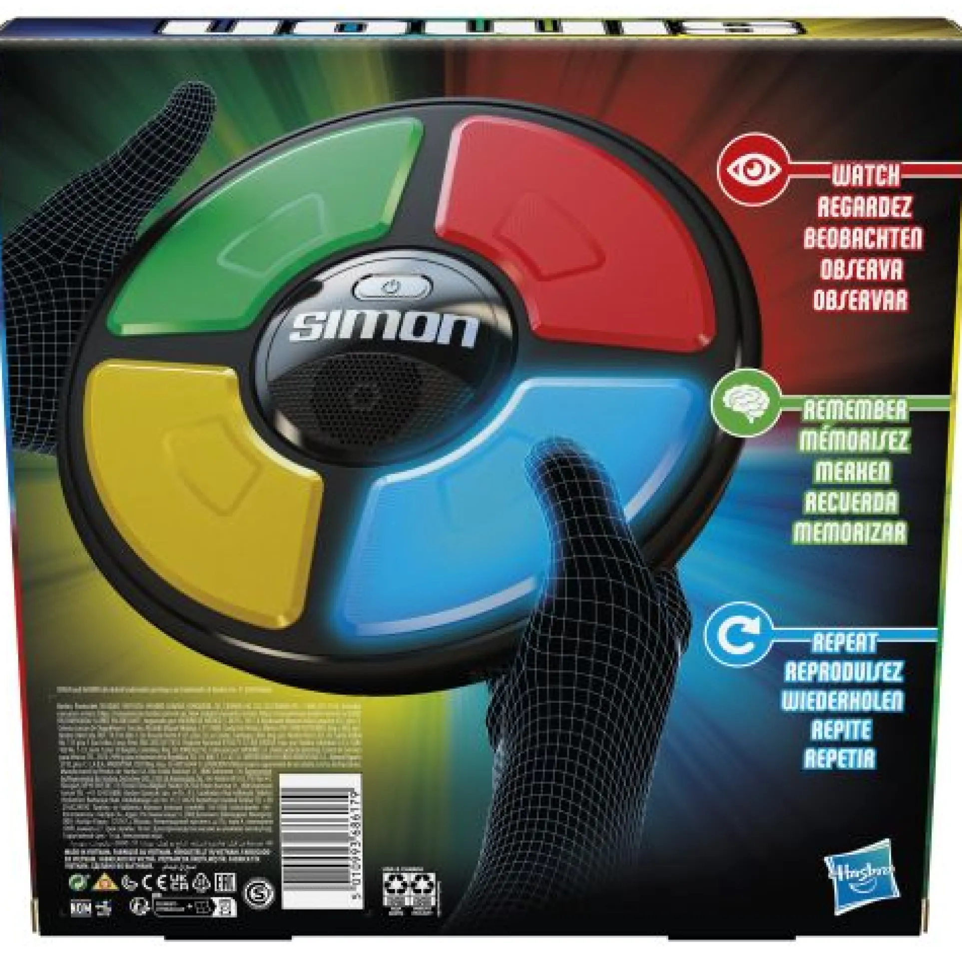 Hasbro Classic Simon Game Memory Challenge