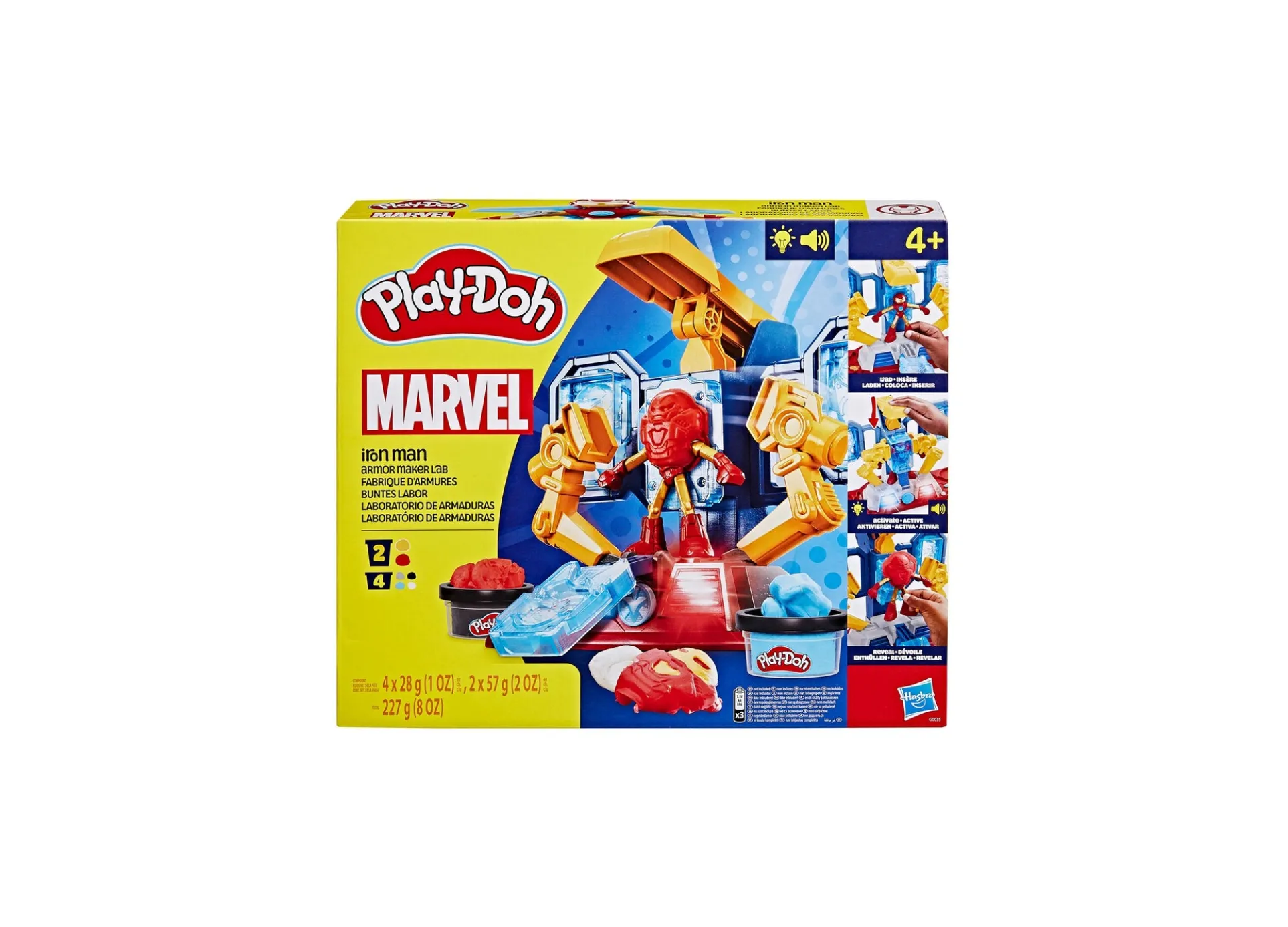 Hasbro Play-Doh Marvel Iron Man Armor Maker Action Playset