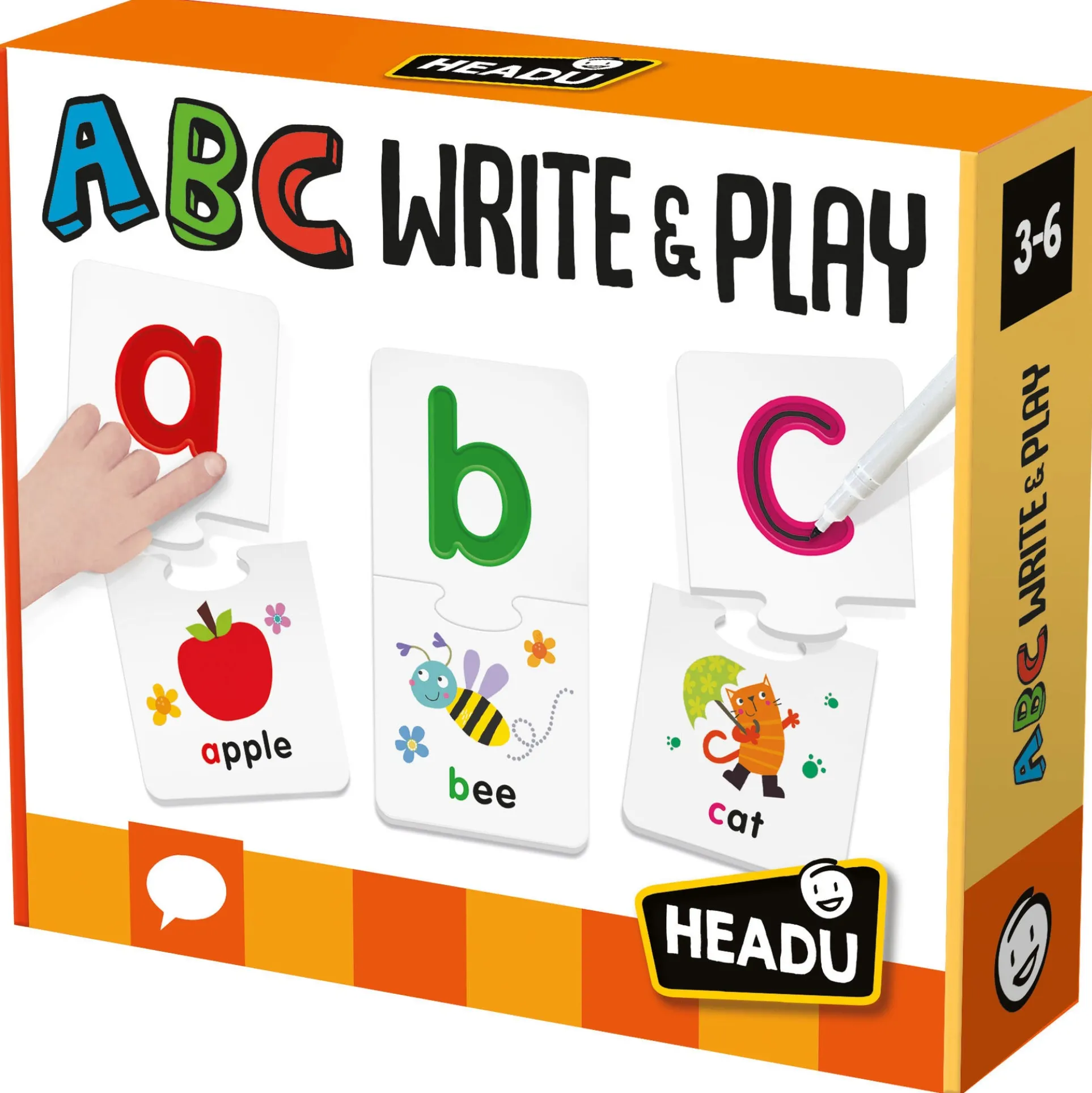 Headu ABC Write & Play Puzzles - Master the Alphabet