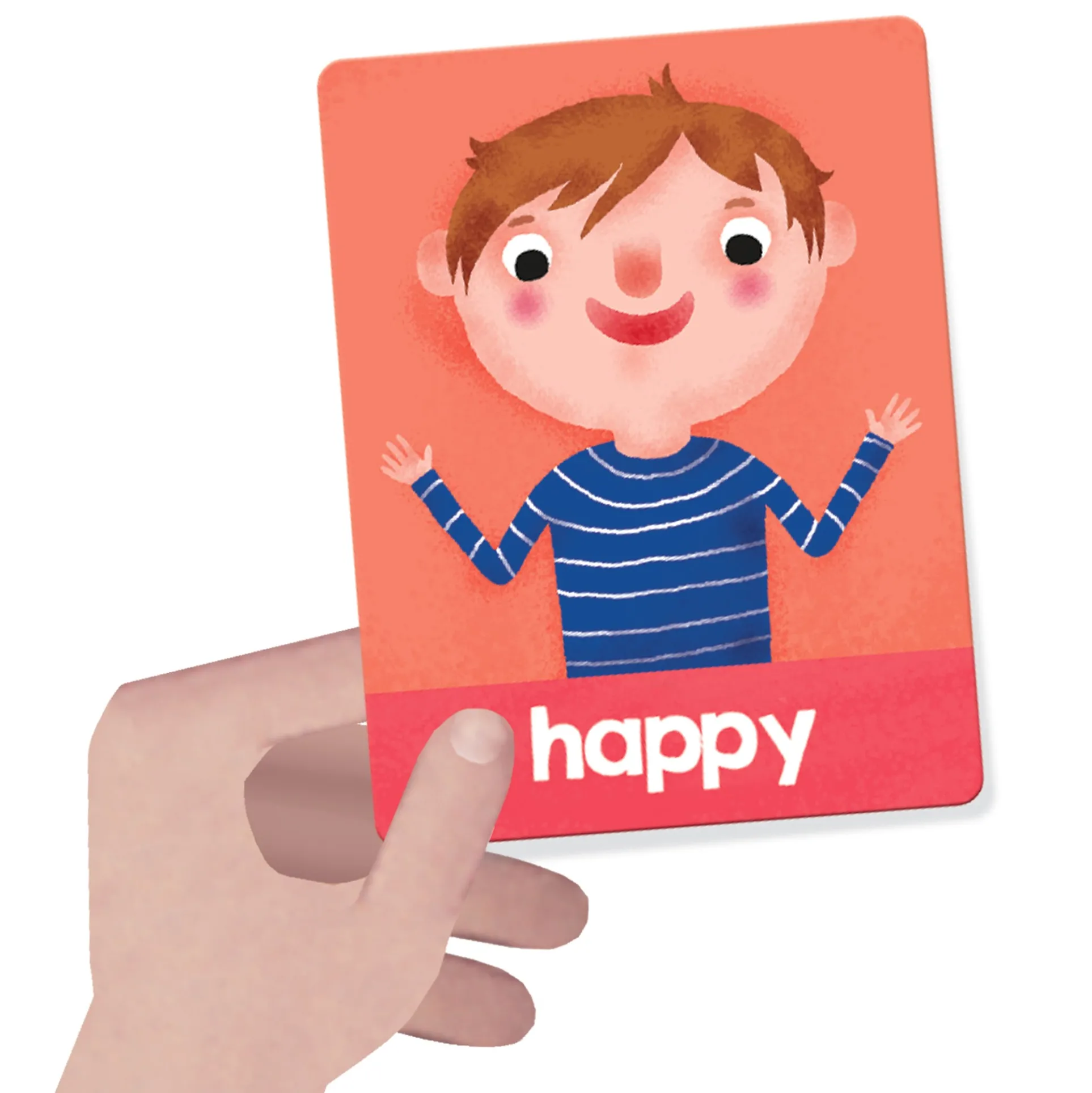 Headu Montessori Emotions & Actions Learning Flashcards - Interactive Educational Toy
