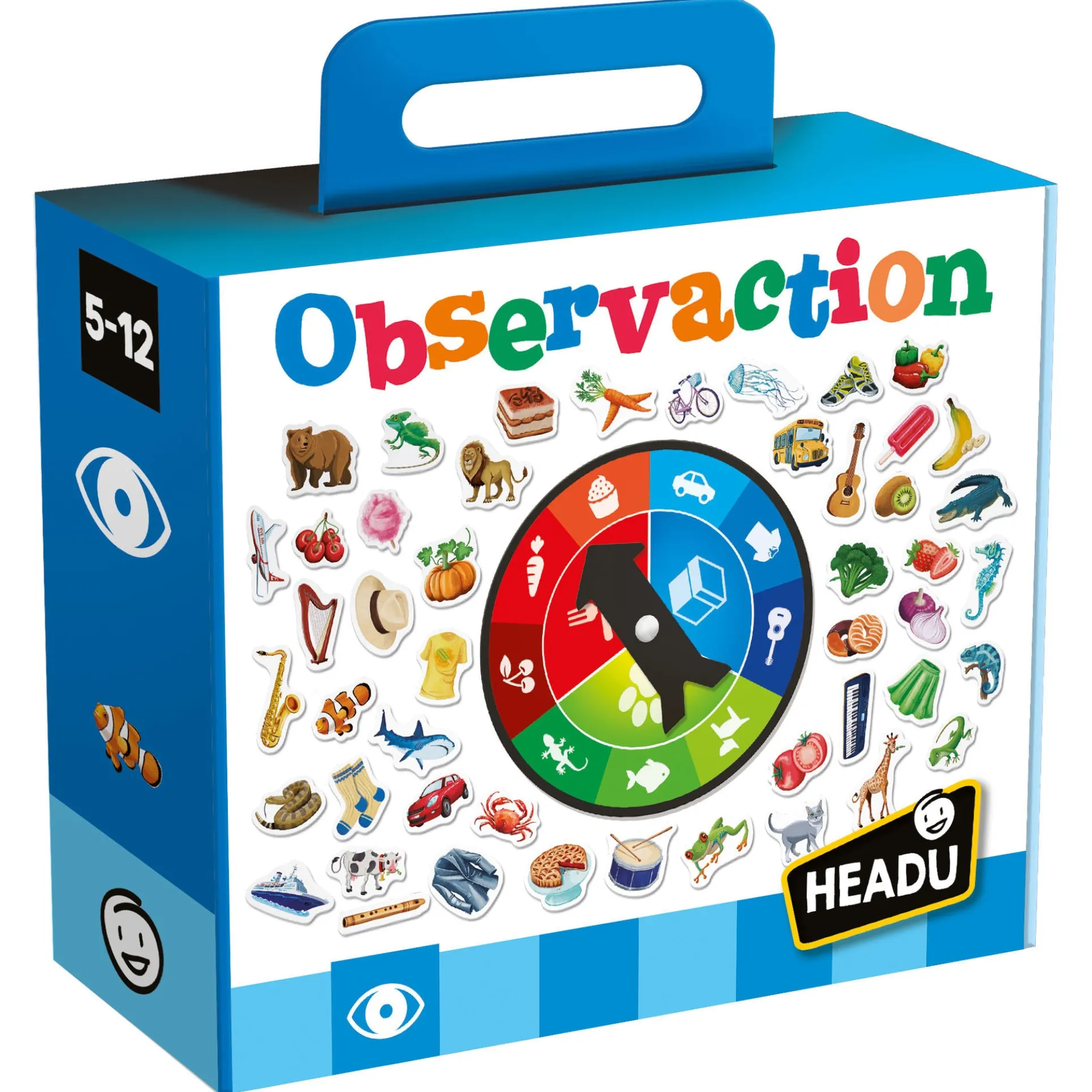 Headu Observaction - Color Clash Spin & Spot Game