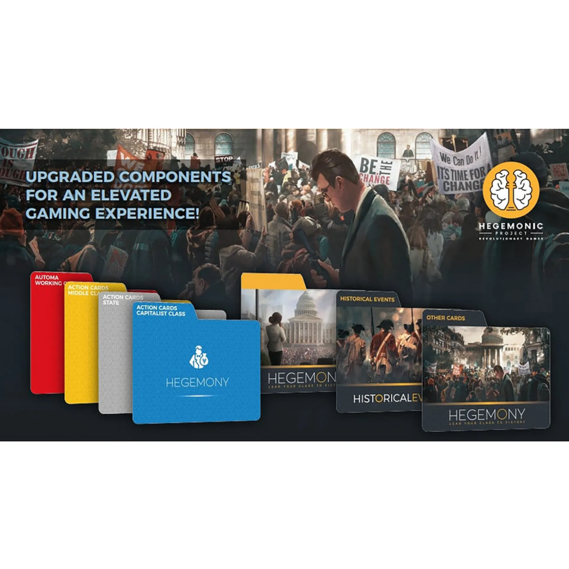 Hegemonic Project: Hegemony Card Dividers for Board Game