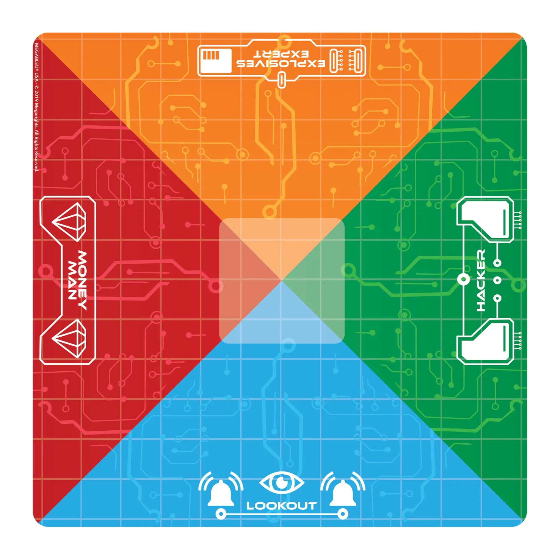 Heist Game Mat: Ultimate Safe-Cracking Play Surface