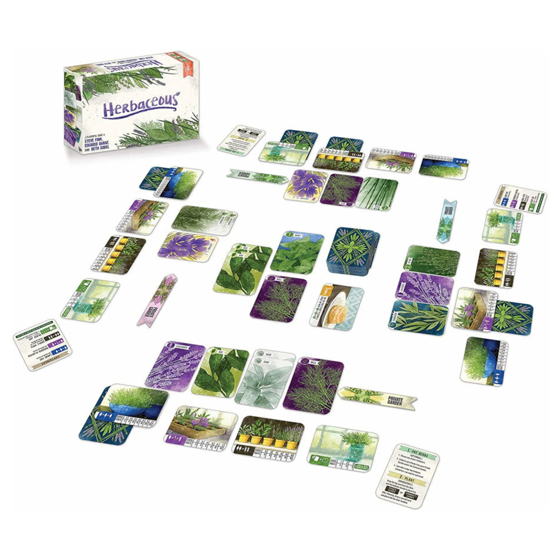 Herbaceous Card Game with Flavor Pack Mini-Expansion