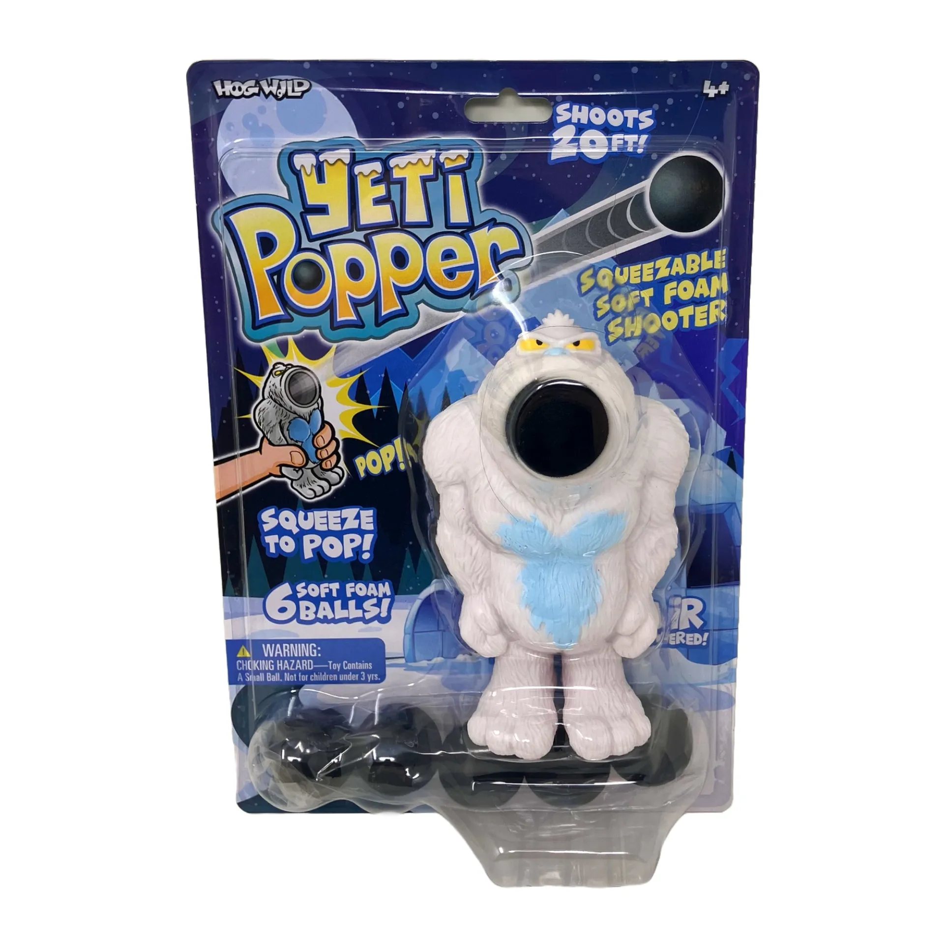Hog Wild Yeti Popper Foam Ball Launcher