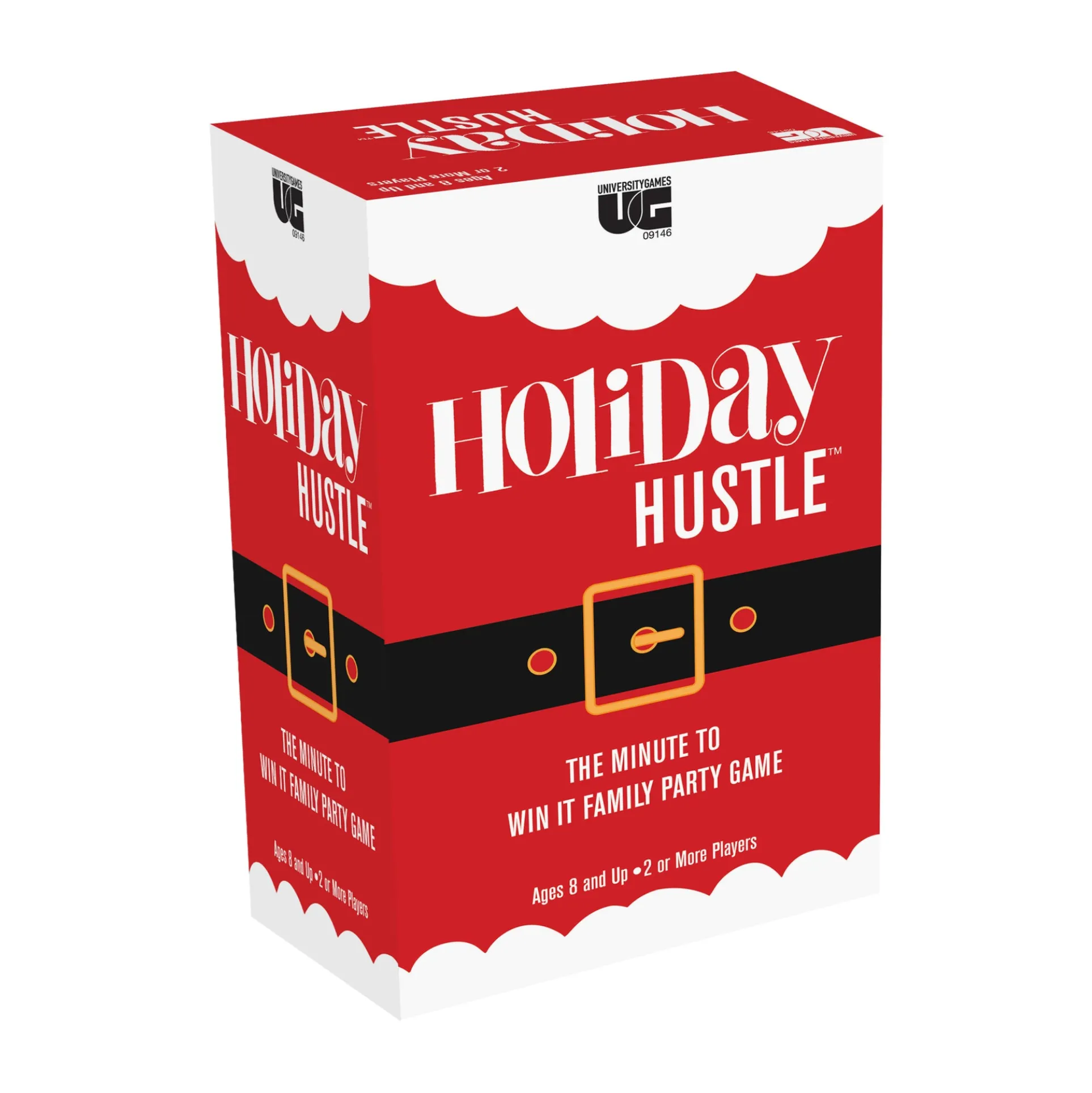 Holiday Hustle Family Party Game - Festive Minute-to-Win-It Challenges