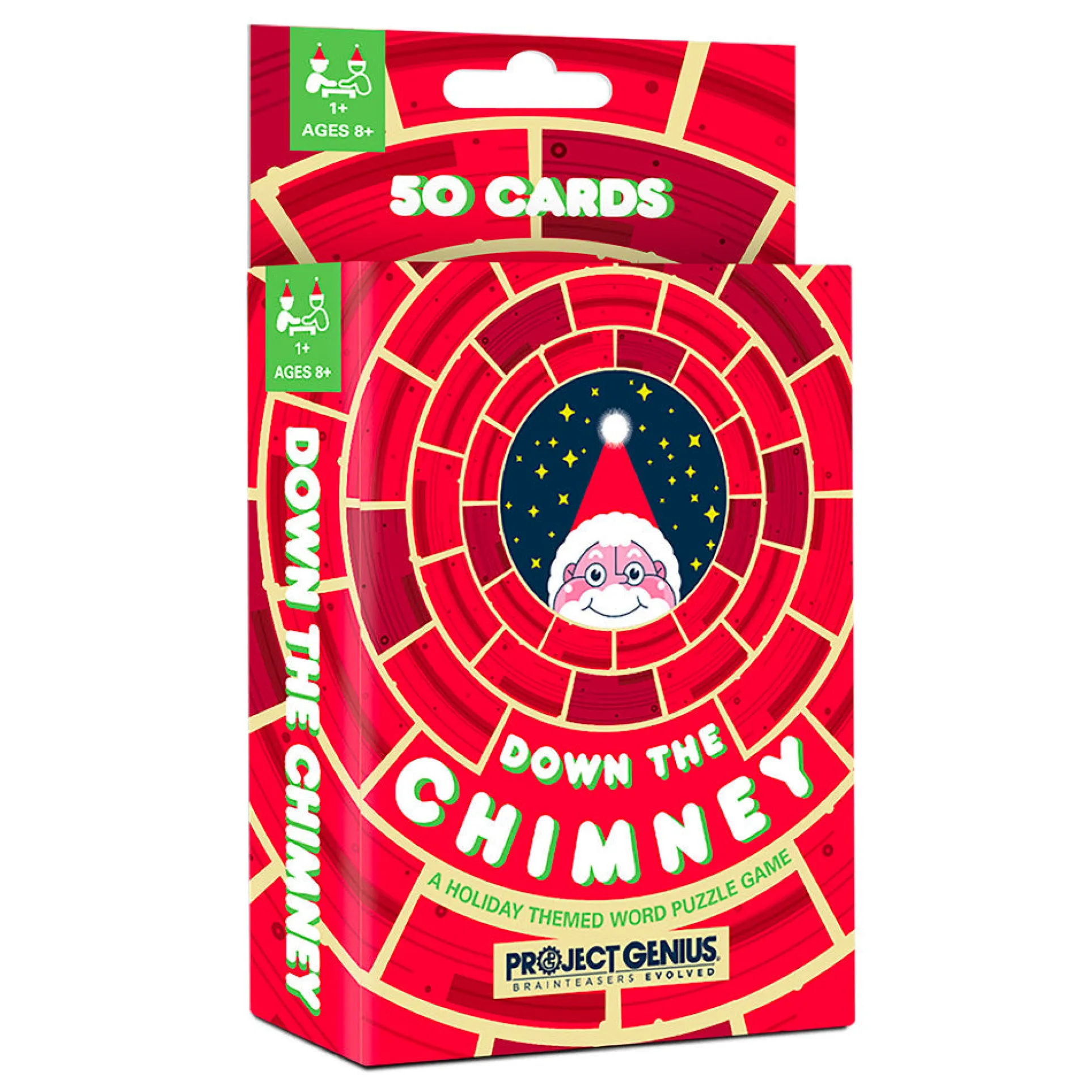 Holly Jolly Down The Chimney Holiday Word Puzzle Game