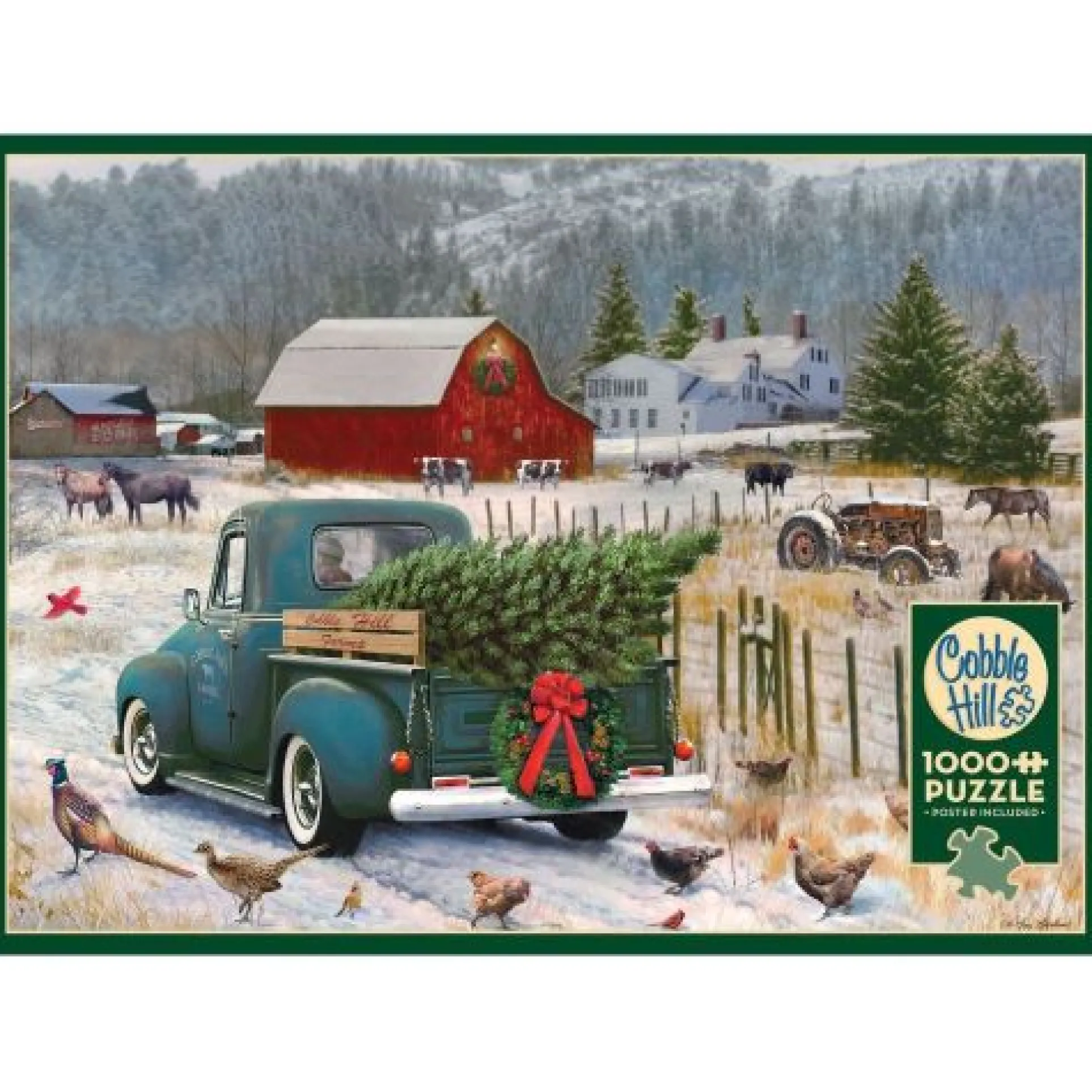 Home for Christmas 1000pc Jigsaw Puzzle by Dominic Davidson