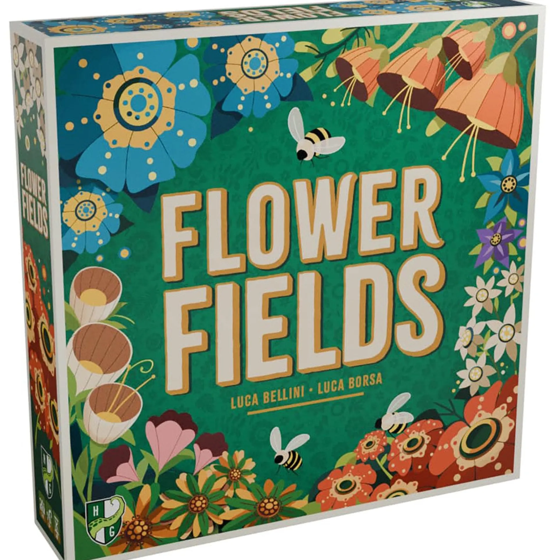 Horrible Guild: Flower Fields - Tile Placement Board Game for Ages 8+