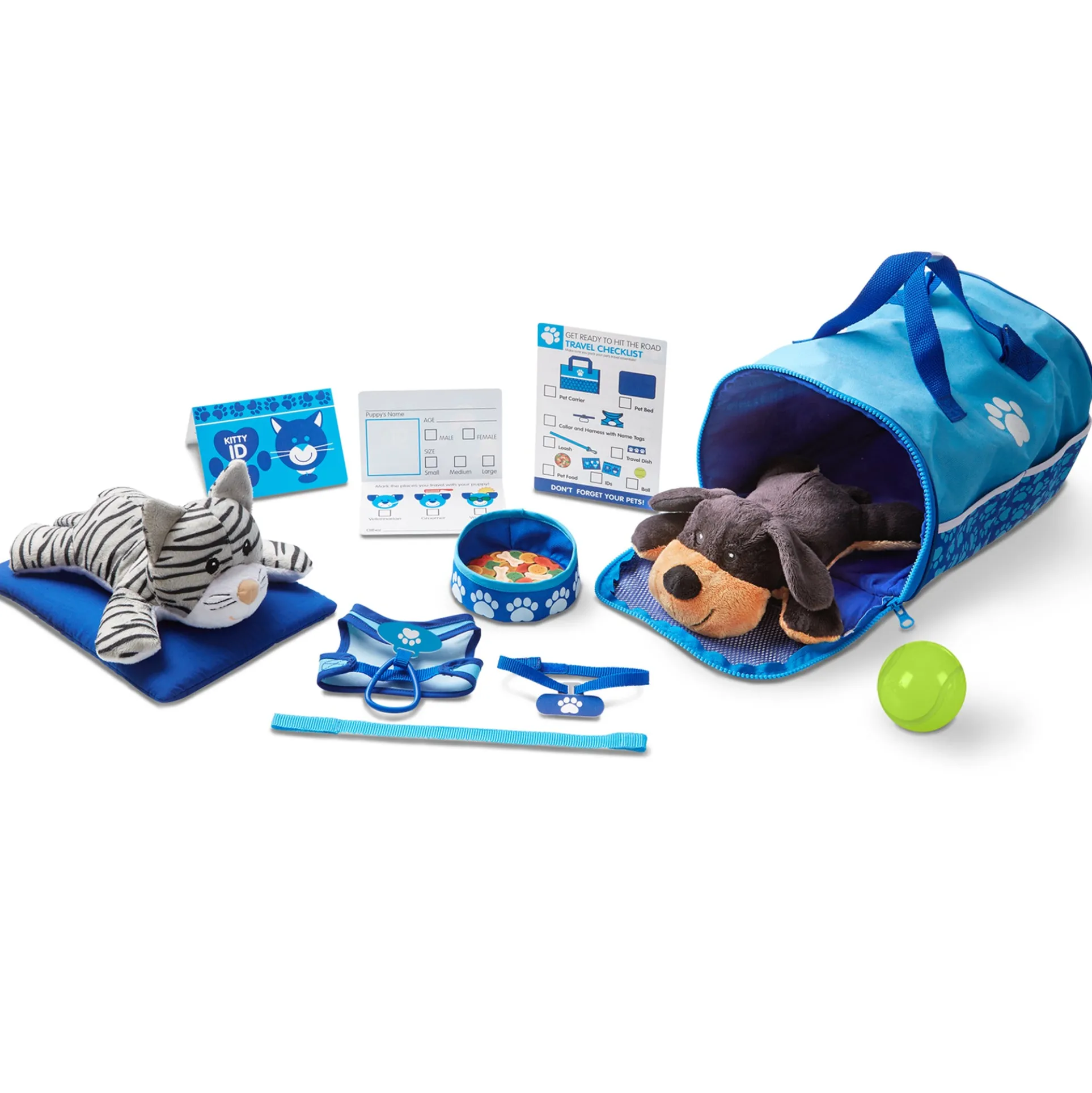 Melissa & Doug Tote & Tour Pet Travel Play Set