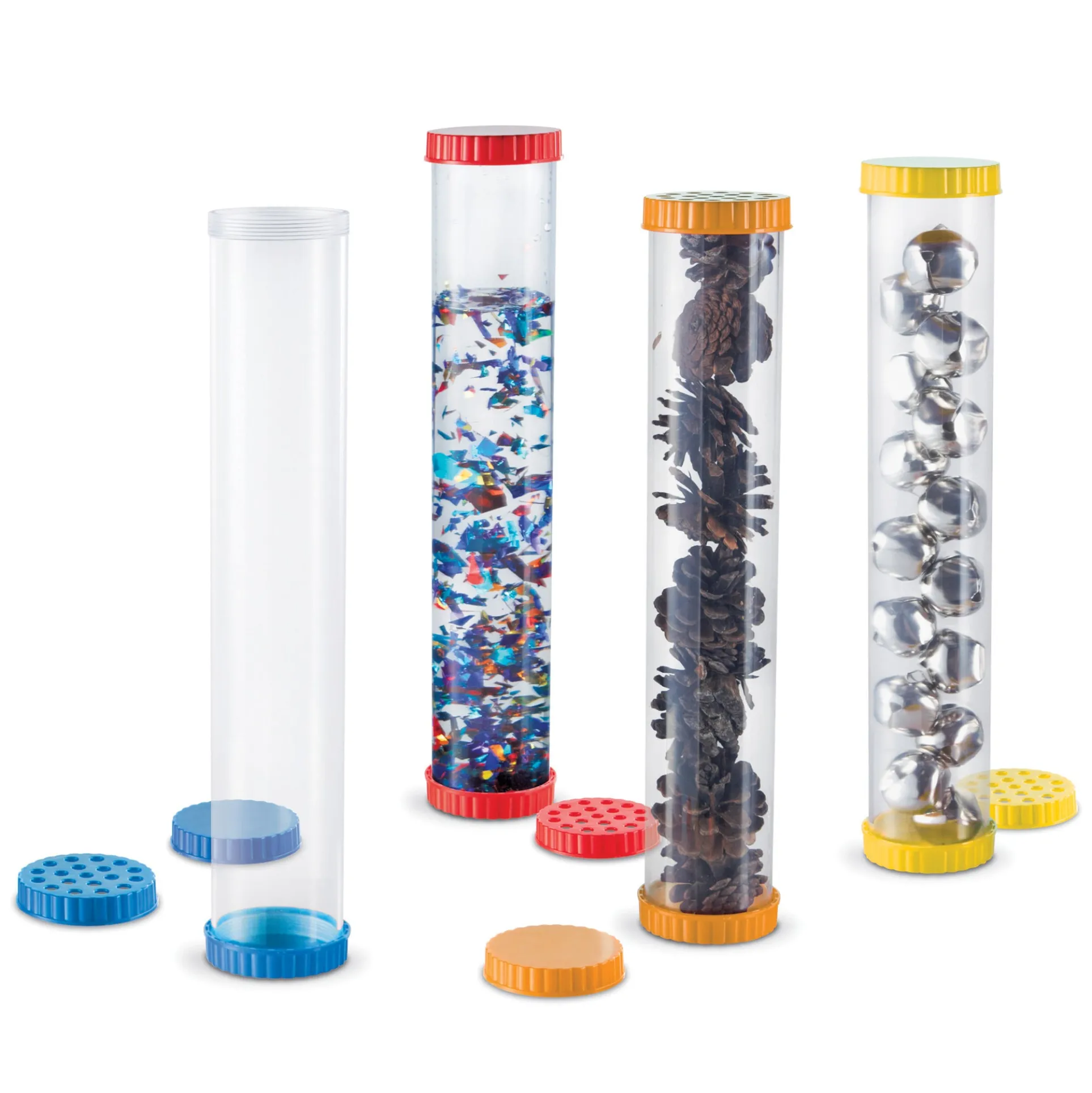 Learning Resources Primary Science Sensory Tubes - Colorful Exploration Set of 4