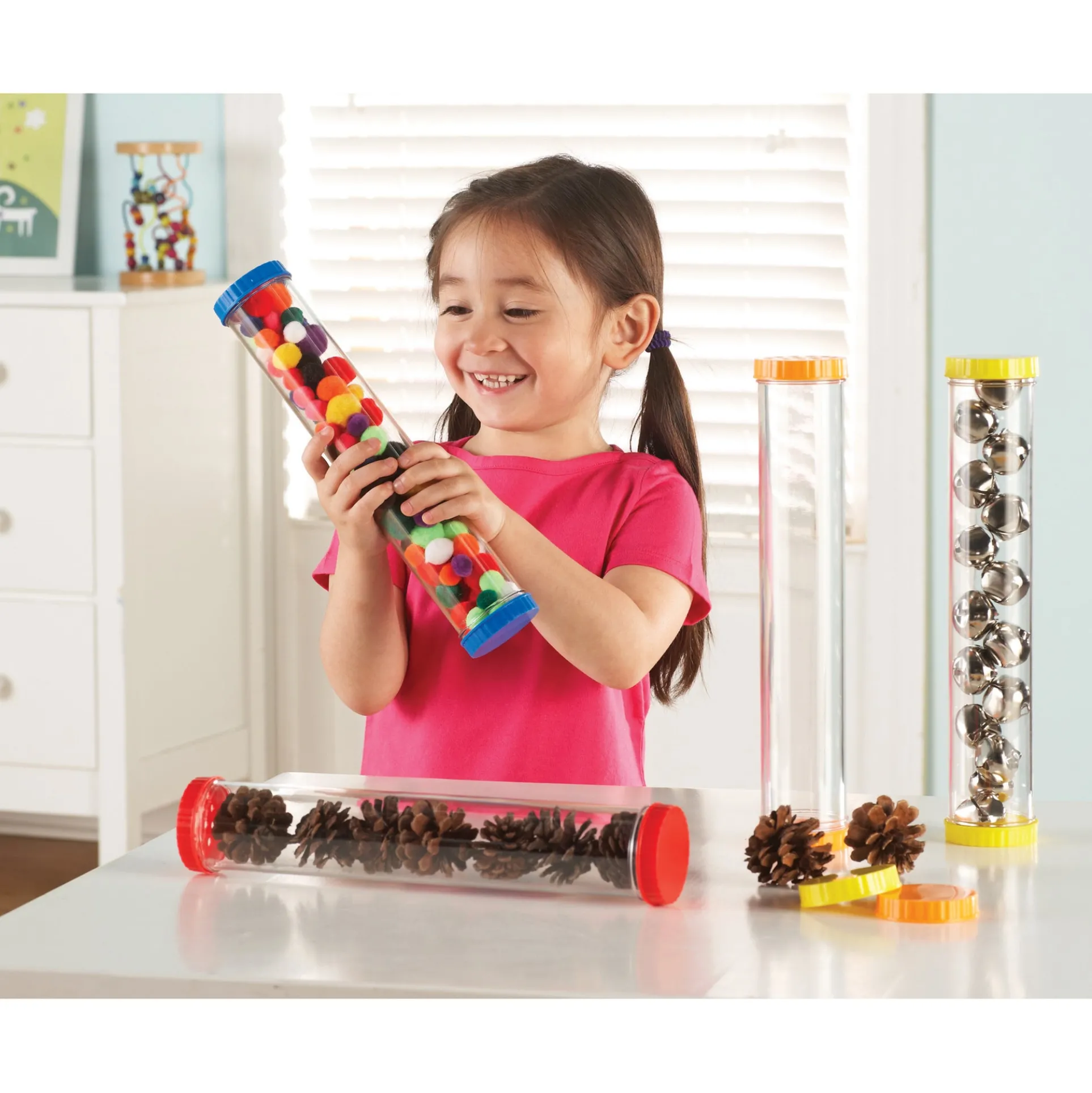 Learning Resources Primary Science Sensory Tubes - Colorful Exploration Set of 4