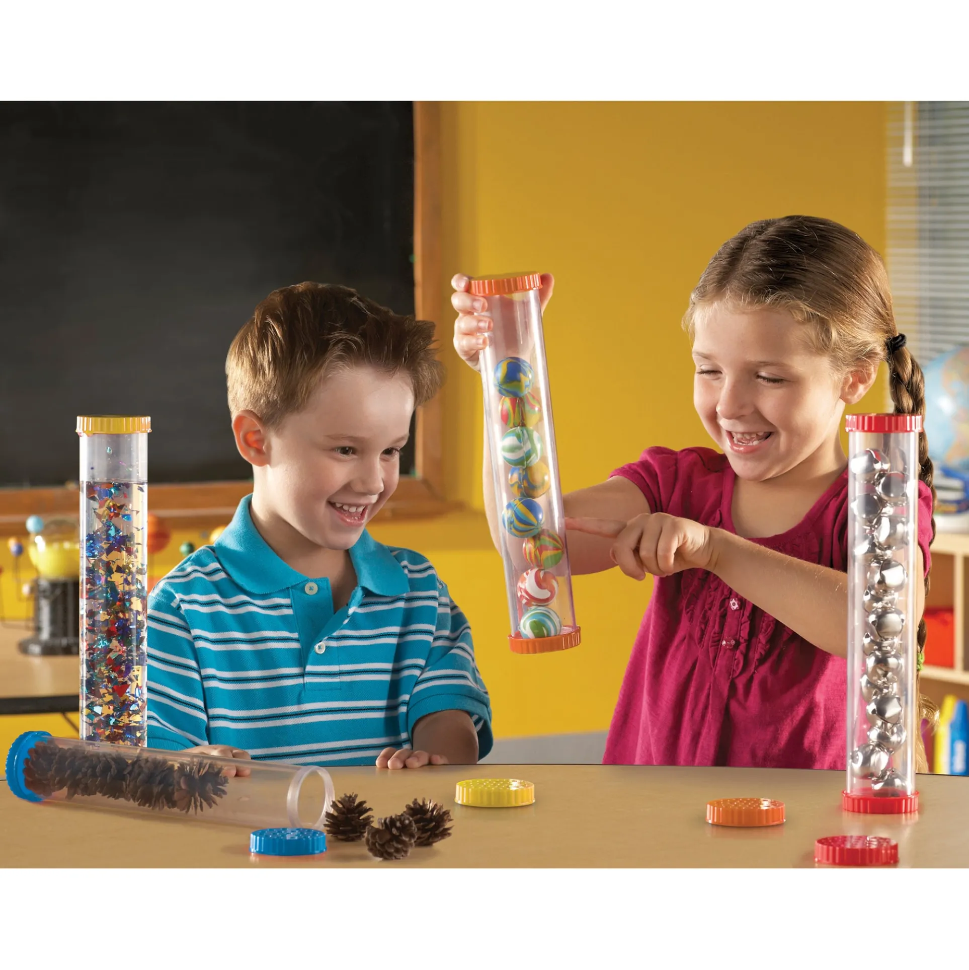 Learning Resources Primary Science Sensory Tubes - Colorful Exploration Set of 4