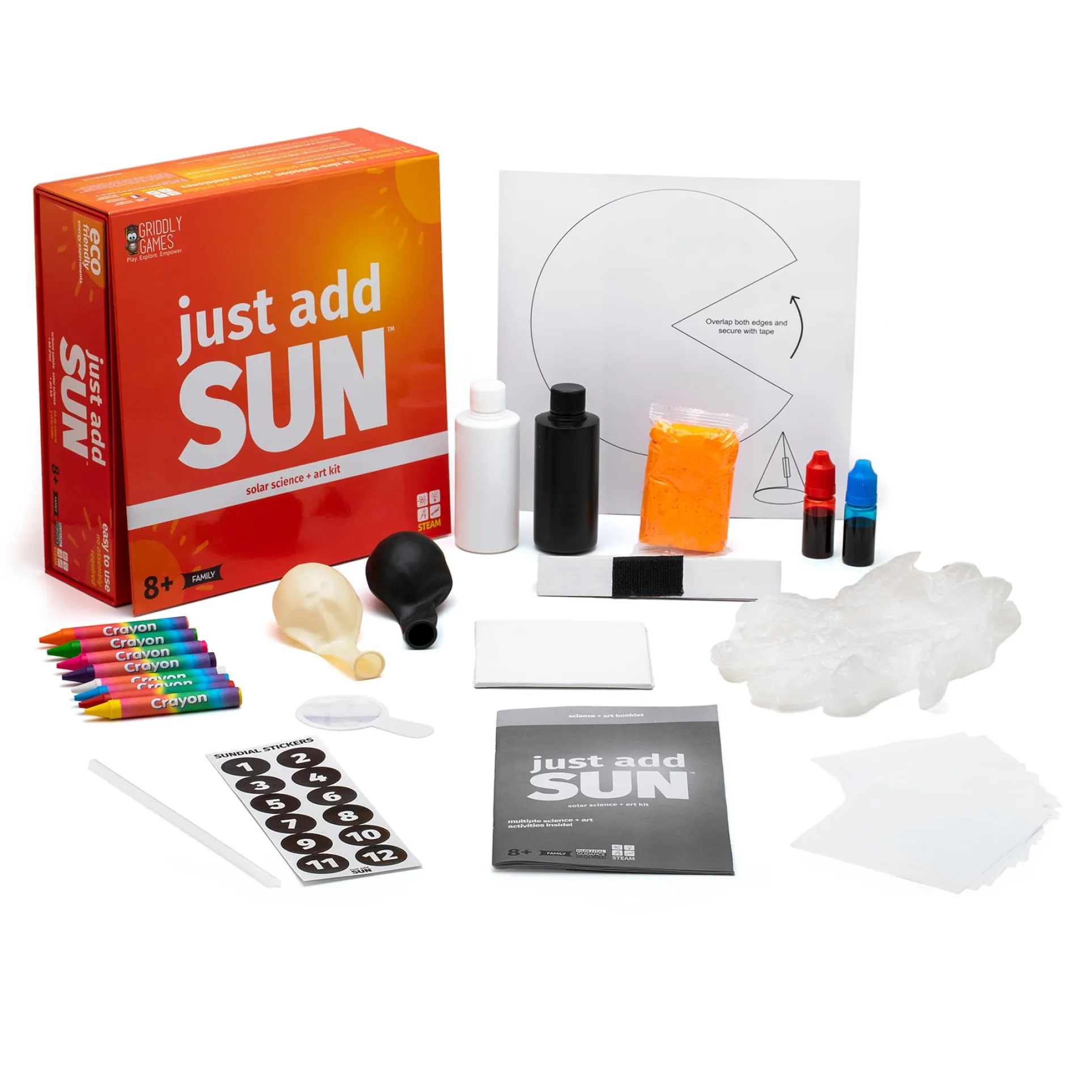 Griddly Games Just Add Sun STEAM Solar Oven Science and Art Kit