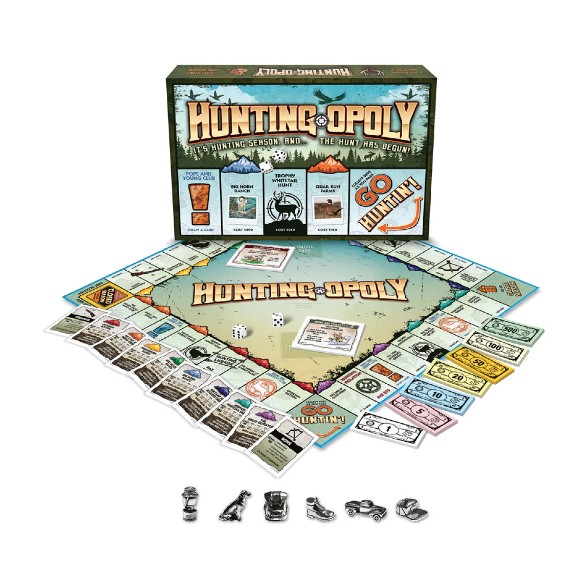 Hunting-Opoly Wilderness Adventure Board Game