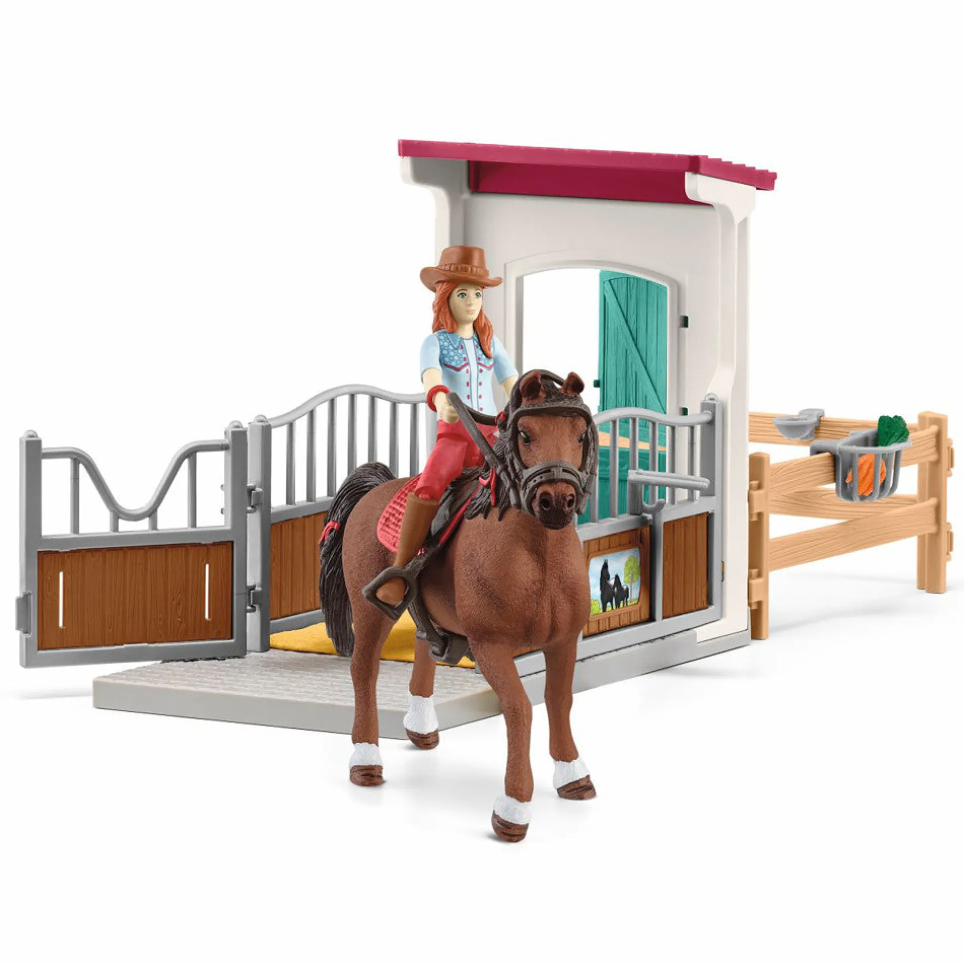 Schleich Horse Club: Hannah & Cayenne Horse Box Playset