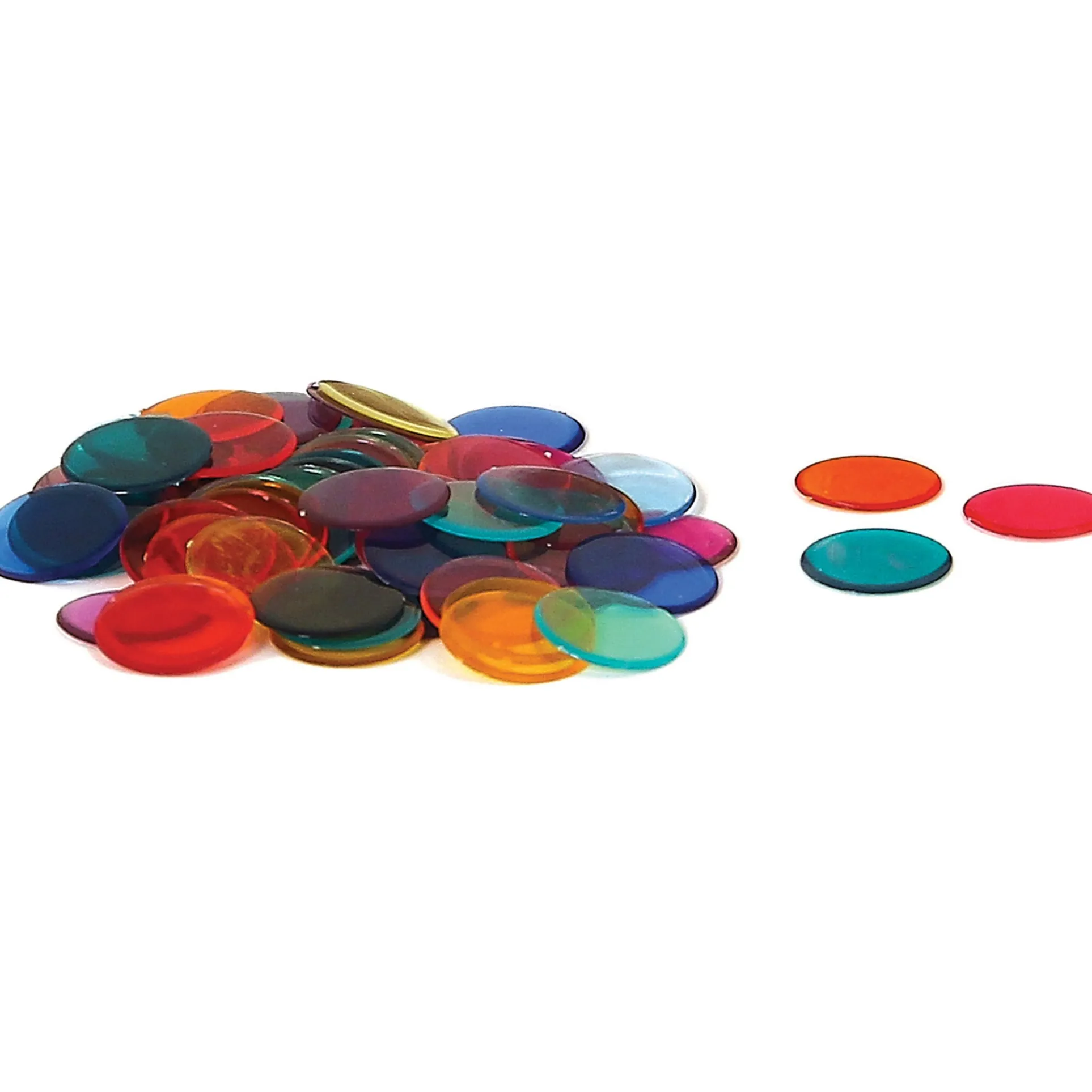 Hygloss Colorful Bingo Blast Cards & Chips Set - 1000 Chips, 50 Cards