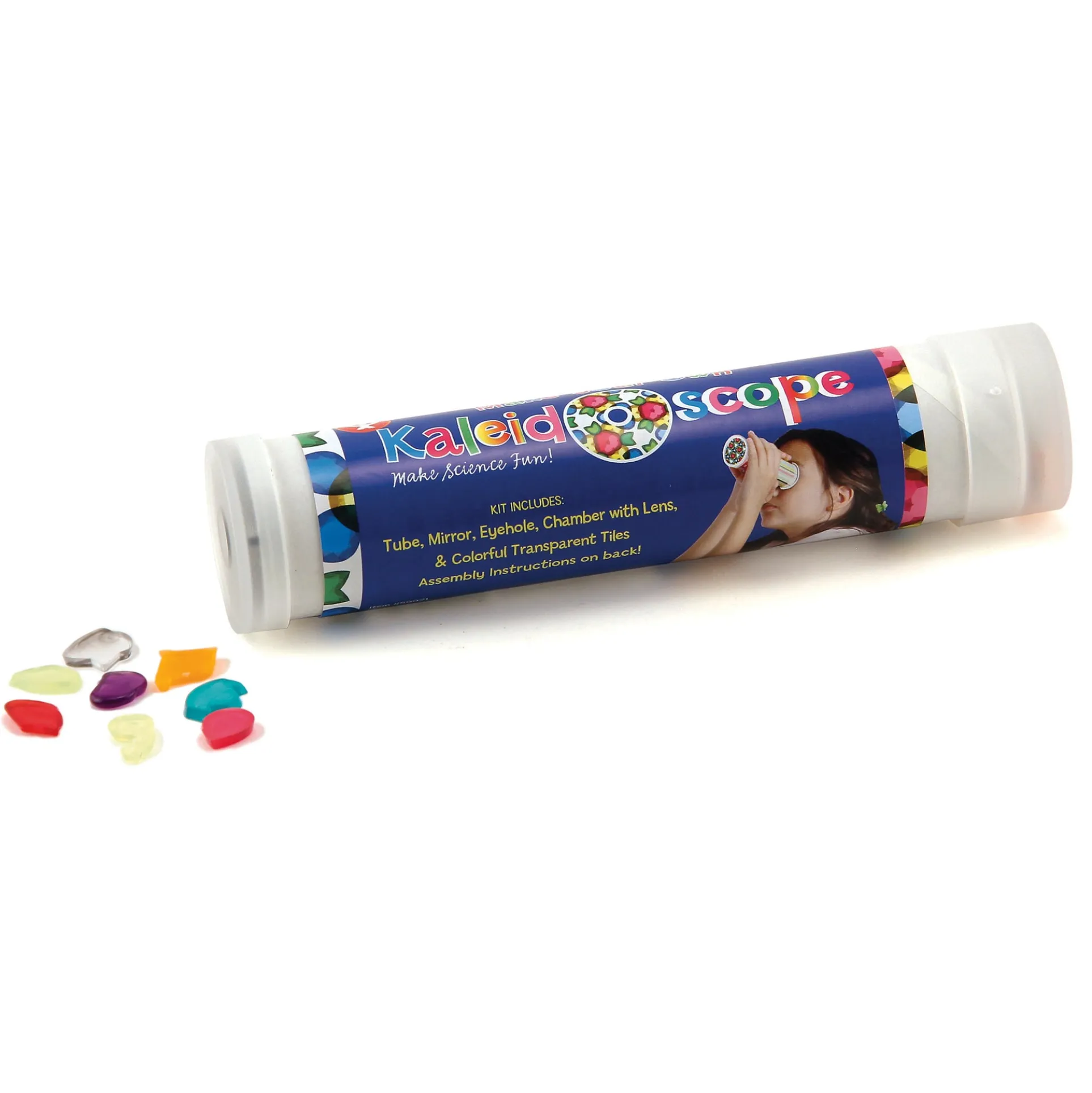 Hygloss Colorful DIY Kaleidoscope Kit - Make Your Own Kaleidoscope, 12 Kits