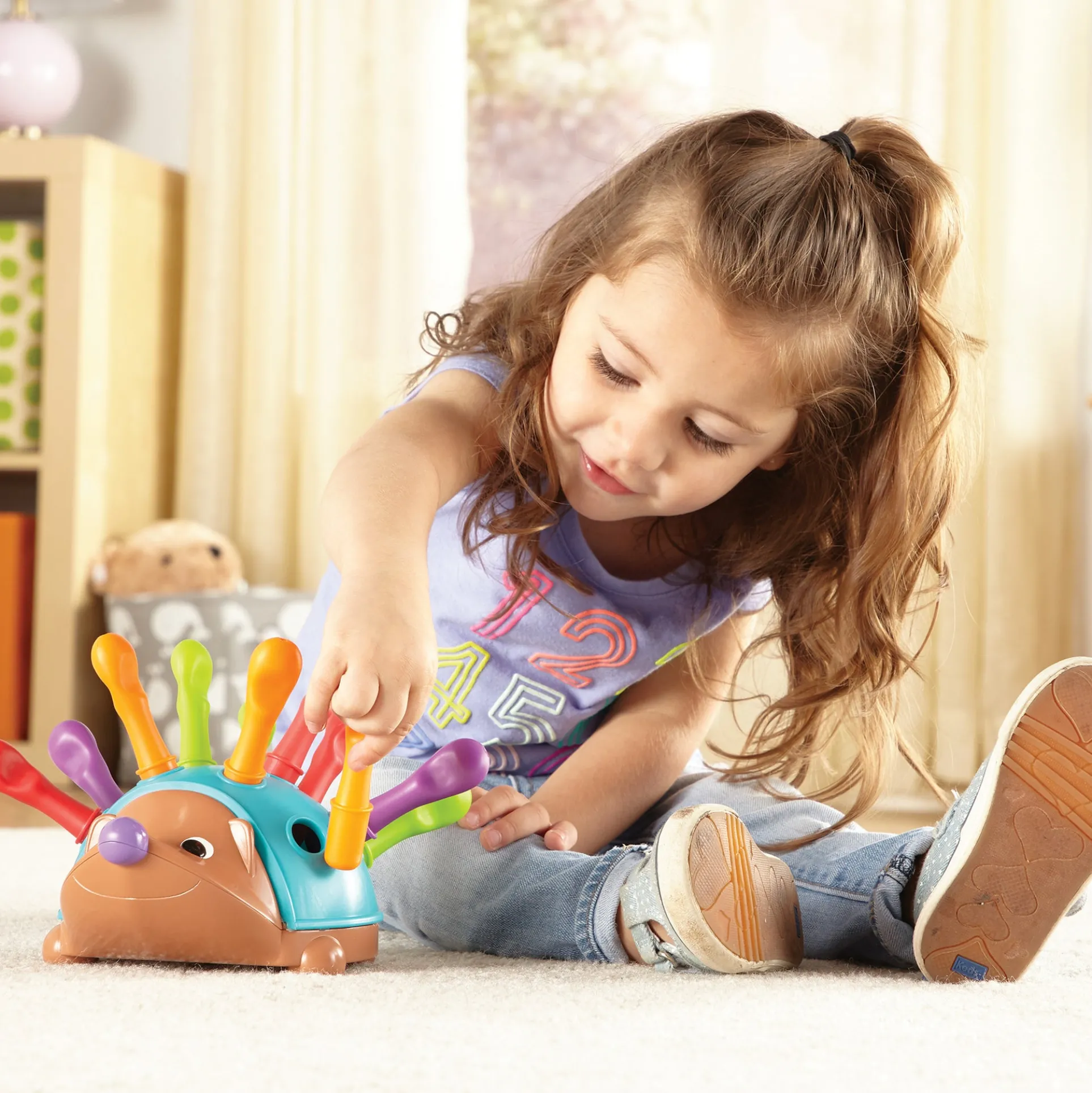 Learning Resources Spike the Fine Motor Hedgehog - Colorful Educational Toy