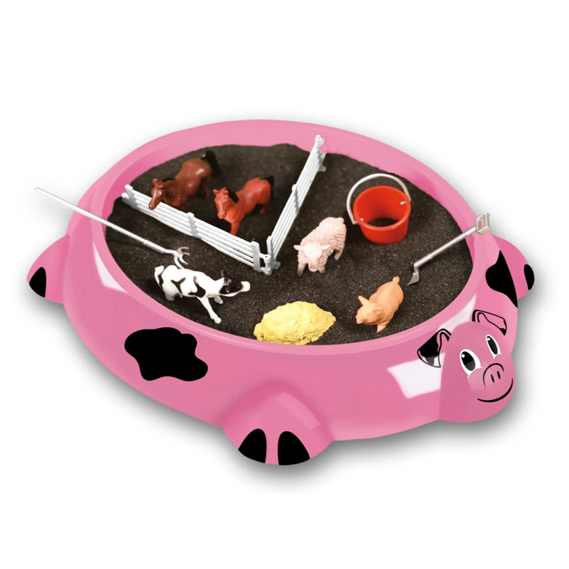 Be Good Company - Sandbox Critters Tabletop Play Set - Piggy Farm