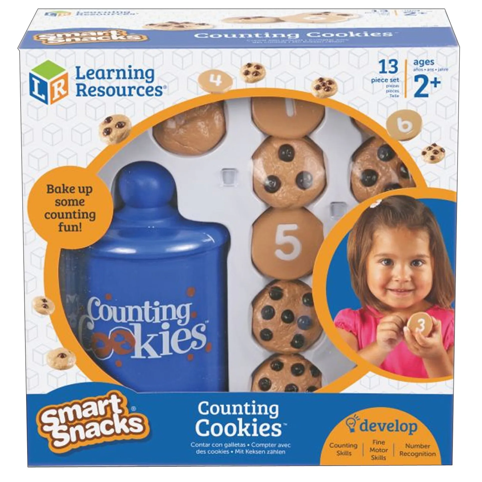 Learning Resources Smart Snacks Counting Cookies - Educational Number Recognition Toy