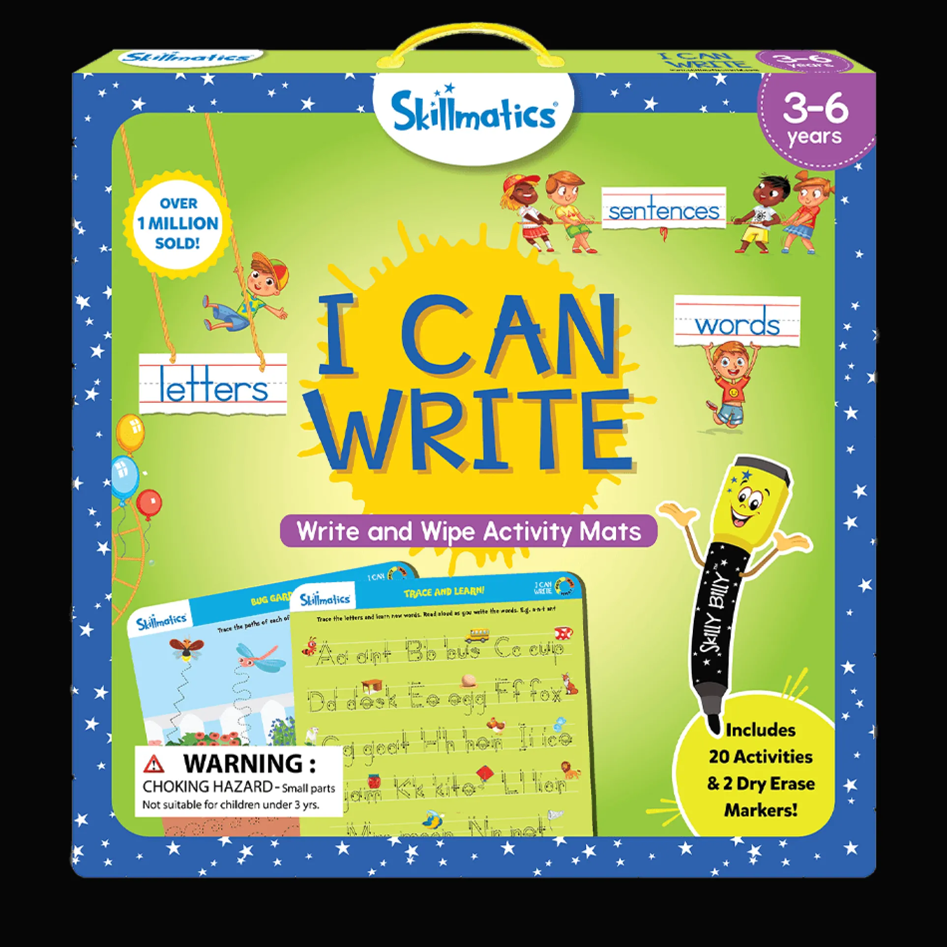 I Can Write - Reusable Educational Activity Mats Set