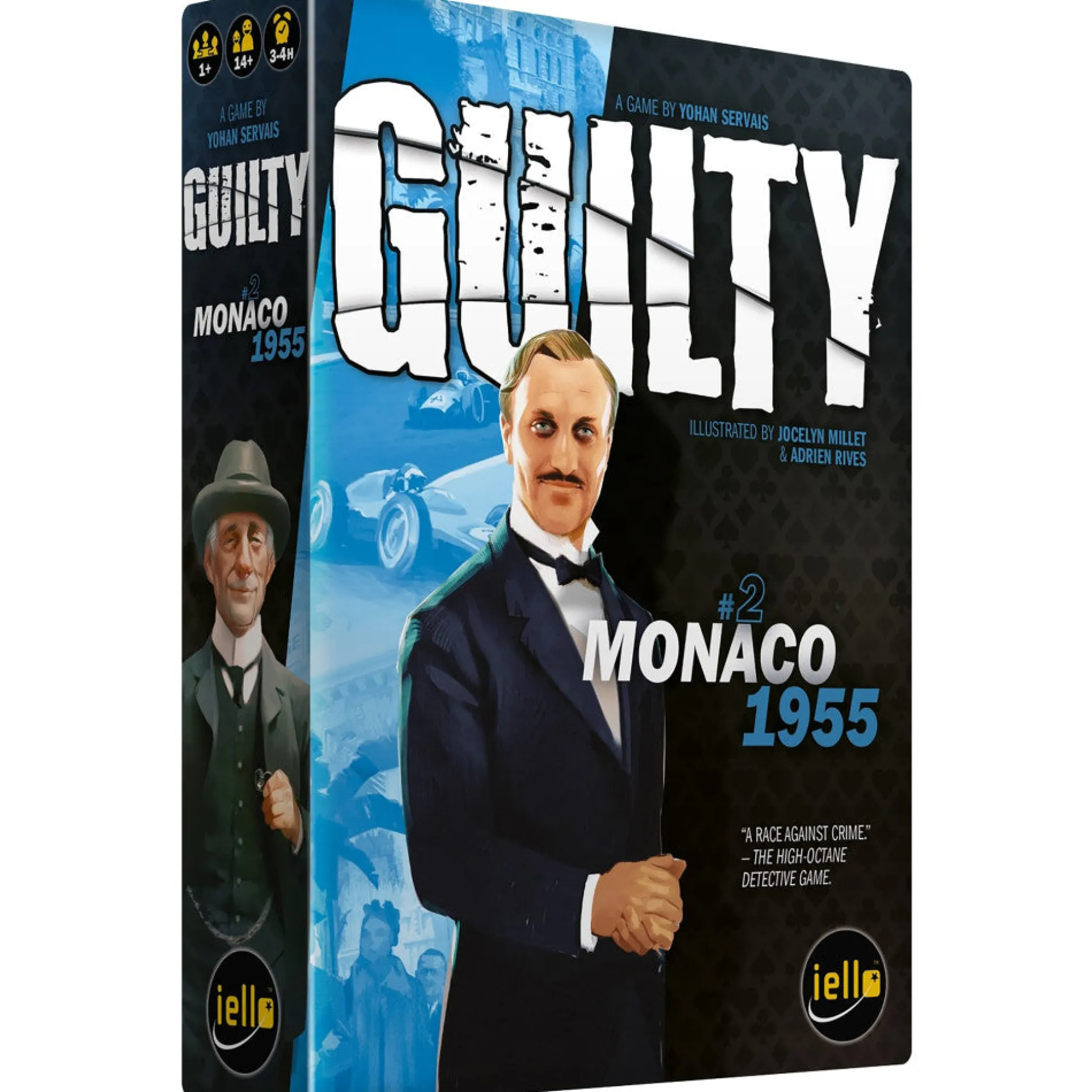 IELLO Guilty: Monaco 1955 Cooperative Deduction Board Game