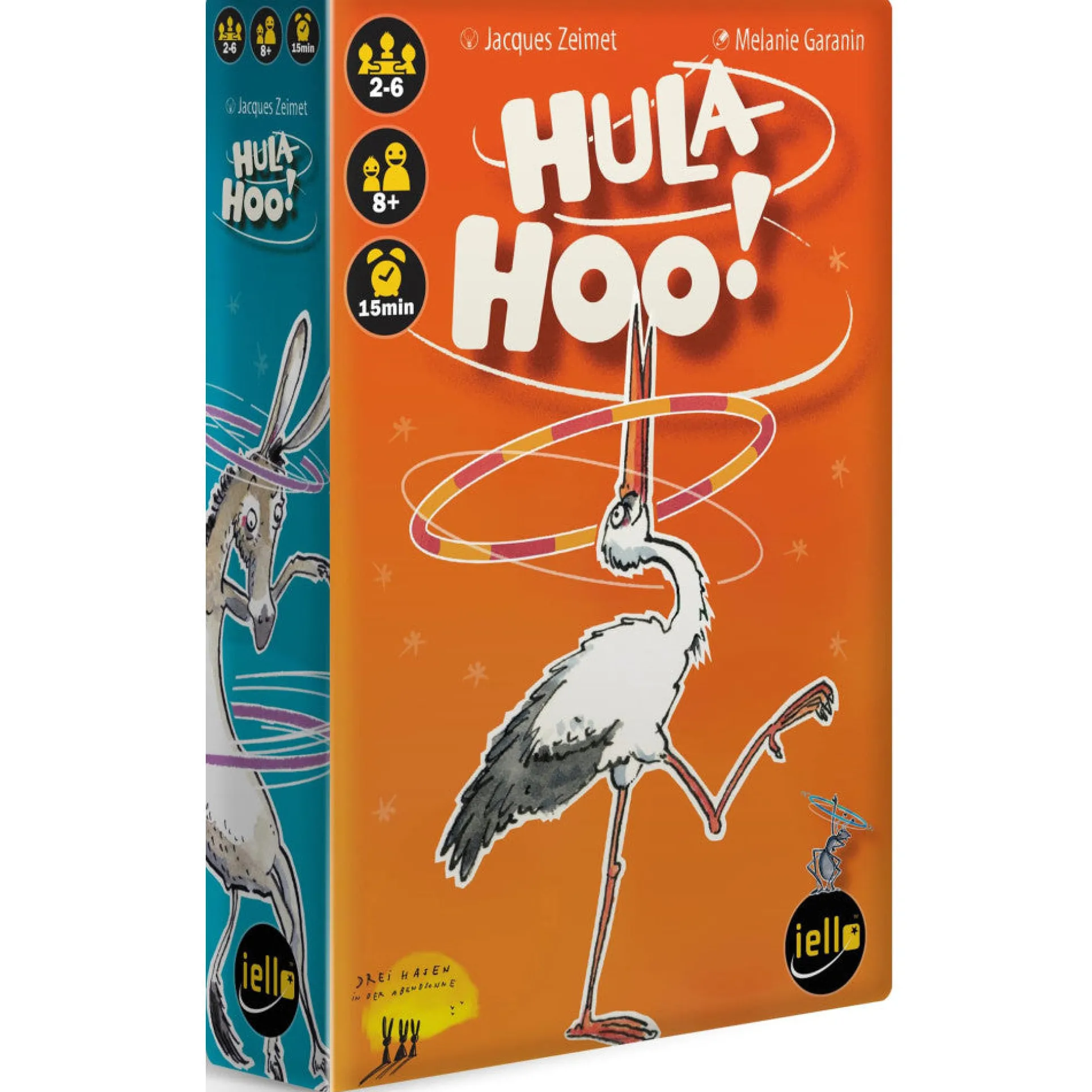 IELLO Hula Hoo Dynamic Card Game for Families
