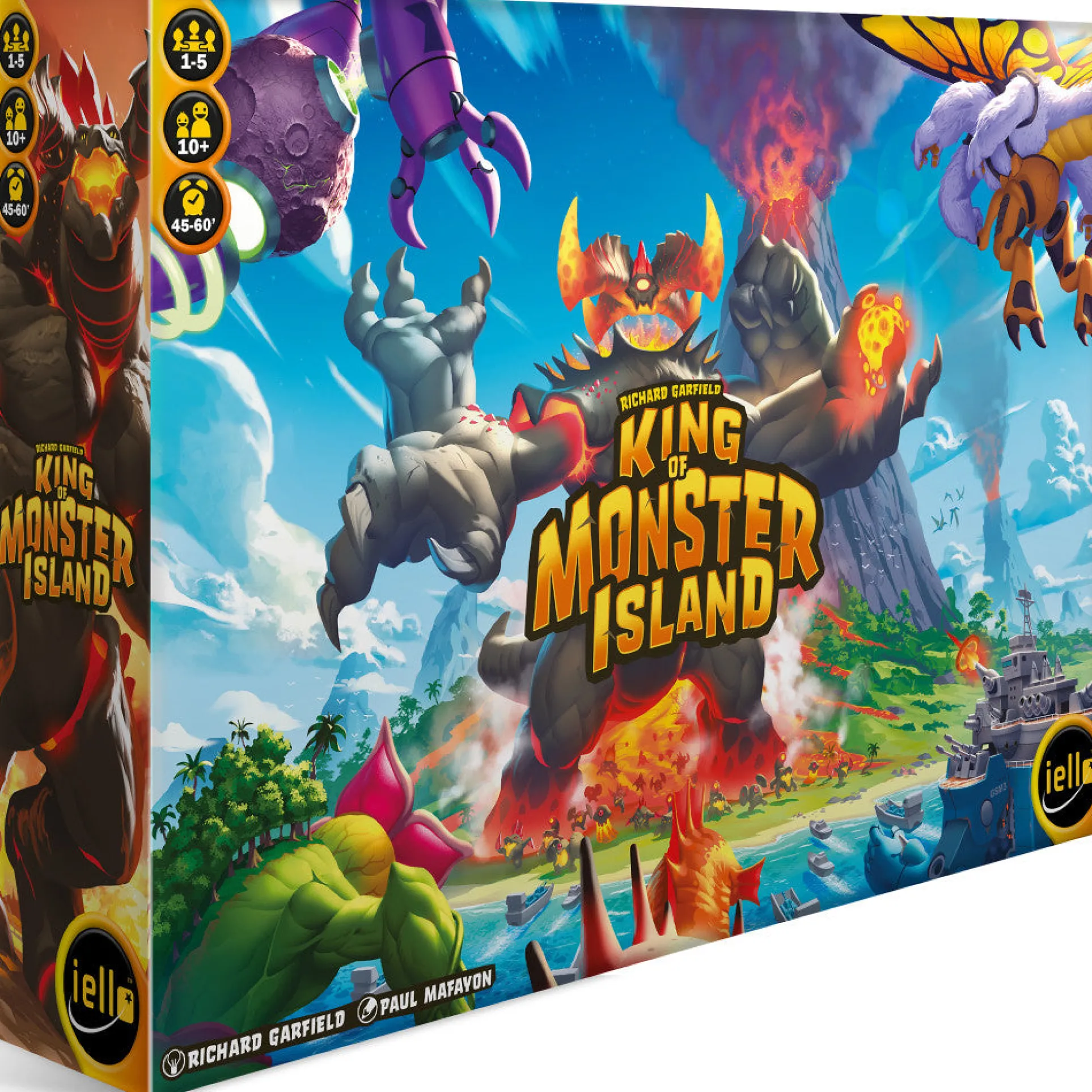 IELLO: King of Monster Island Cooperative Strategy Board Game