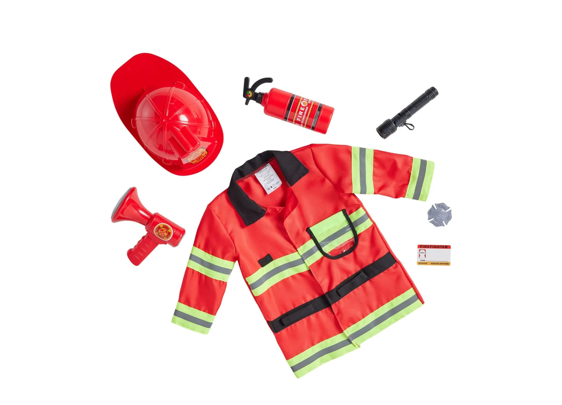 Imaginarium 5+ Fire Fighter Dress-Up Playset - Multicolor