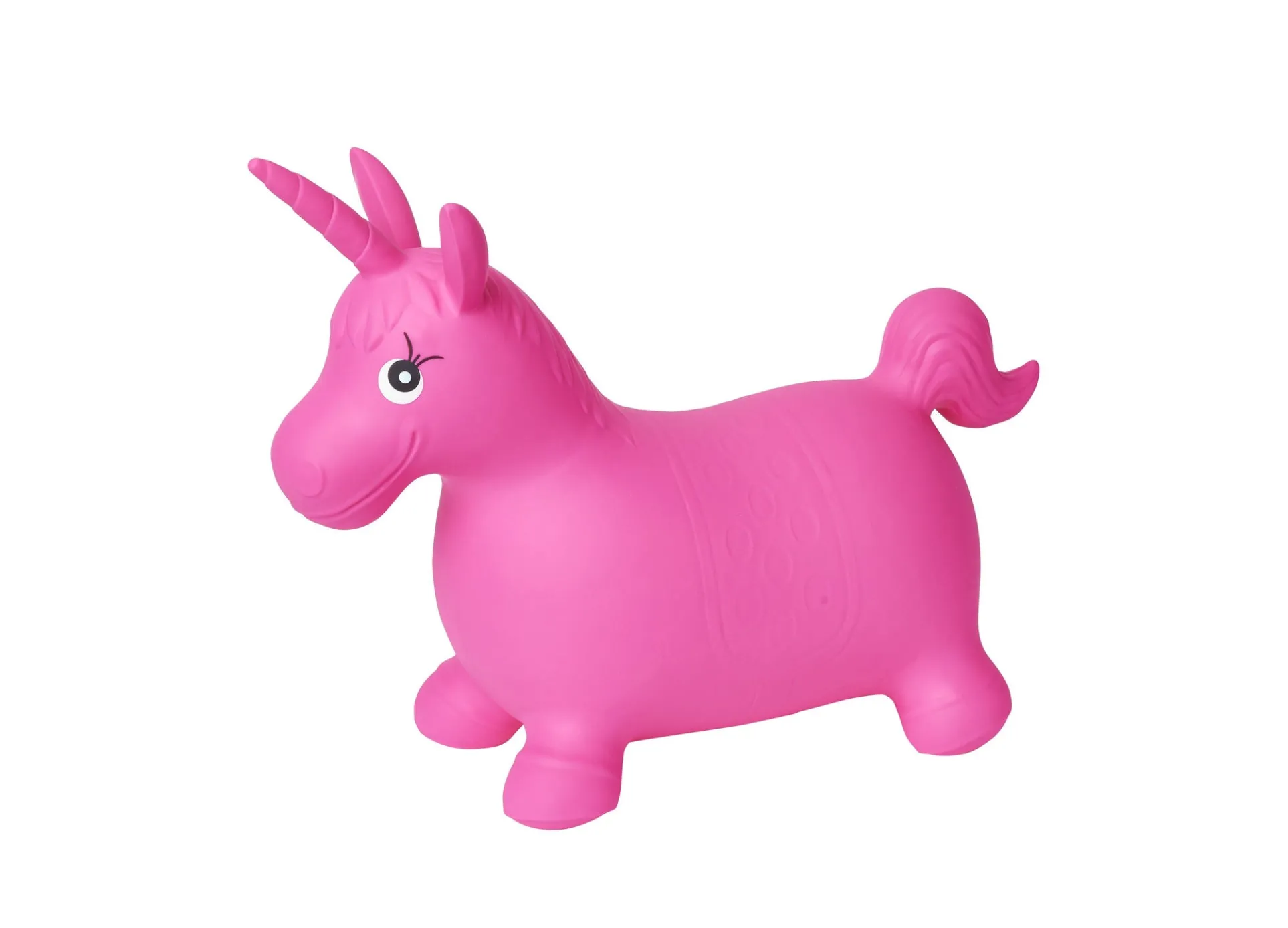 Imaginarium Pink Bouncy Unicorn Floor Hopper - Durable Indoor/Outdoor Play Toy