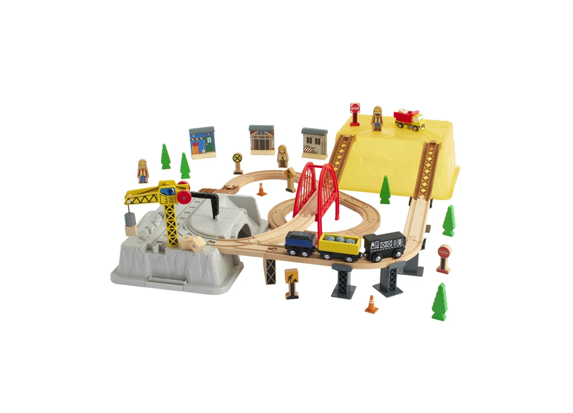 Imaginarium Stow Away Train Set - 64 Pieces