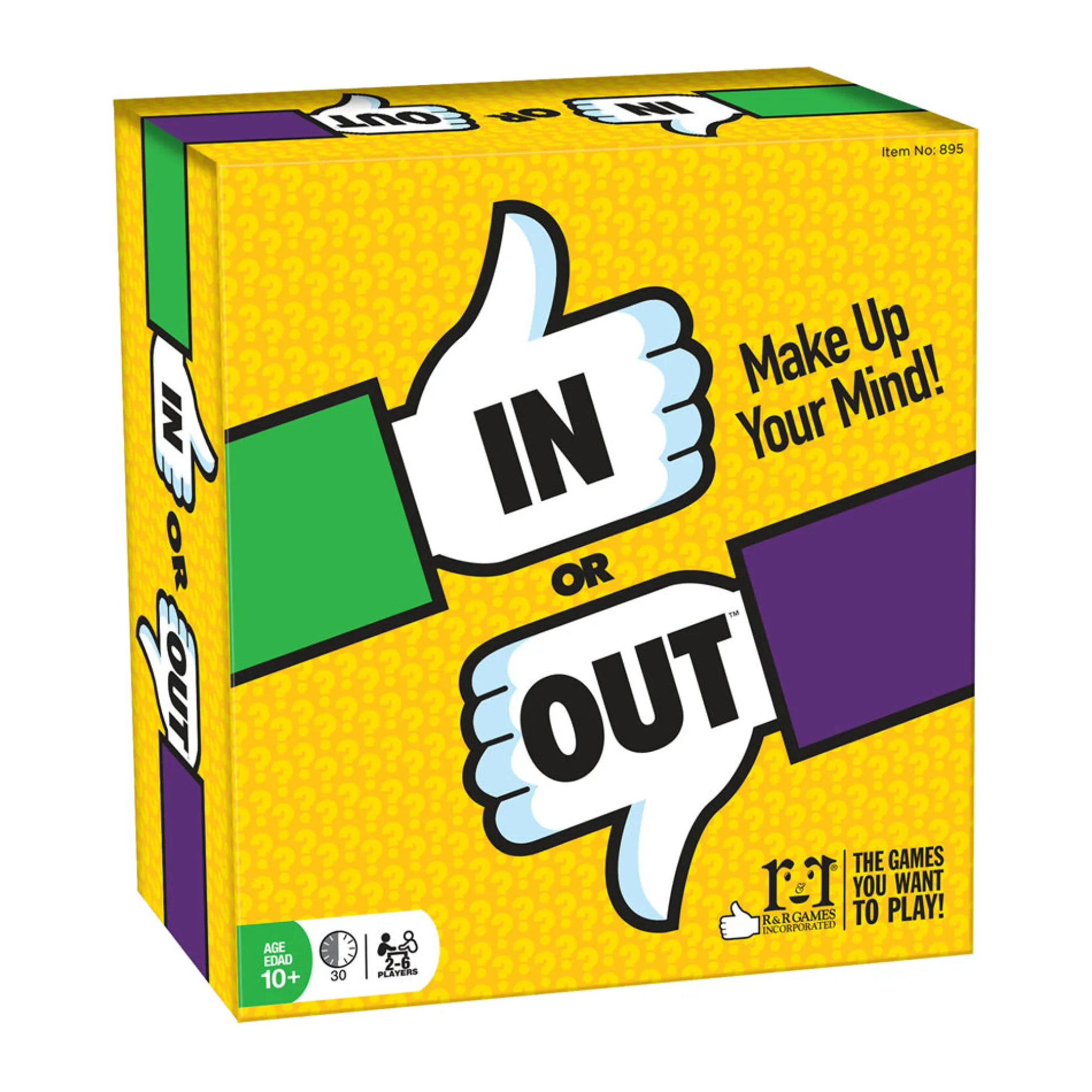 In or Out Strategy Card Game by R&R Games