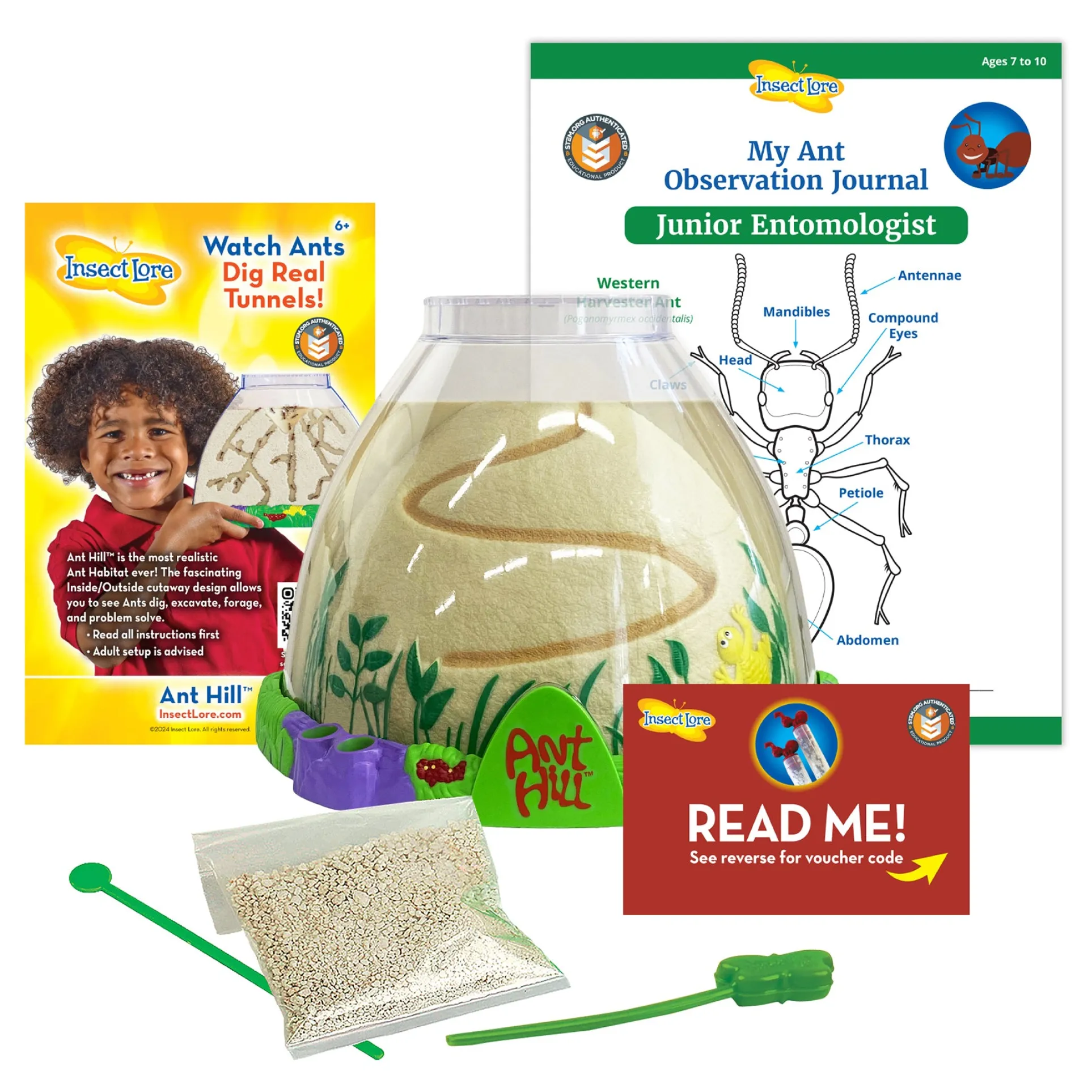 Insect Lore Ant Hill Ant Habitat – Interactive Science Kit