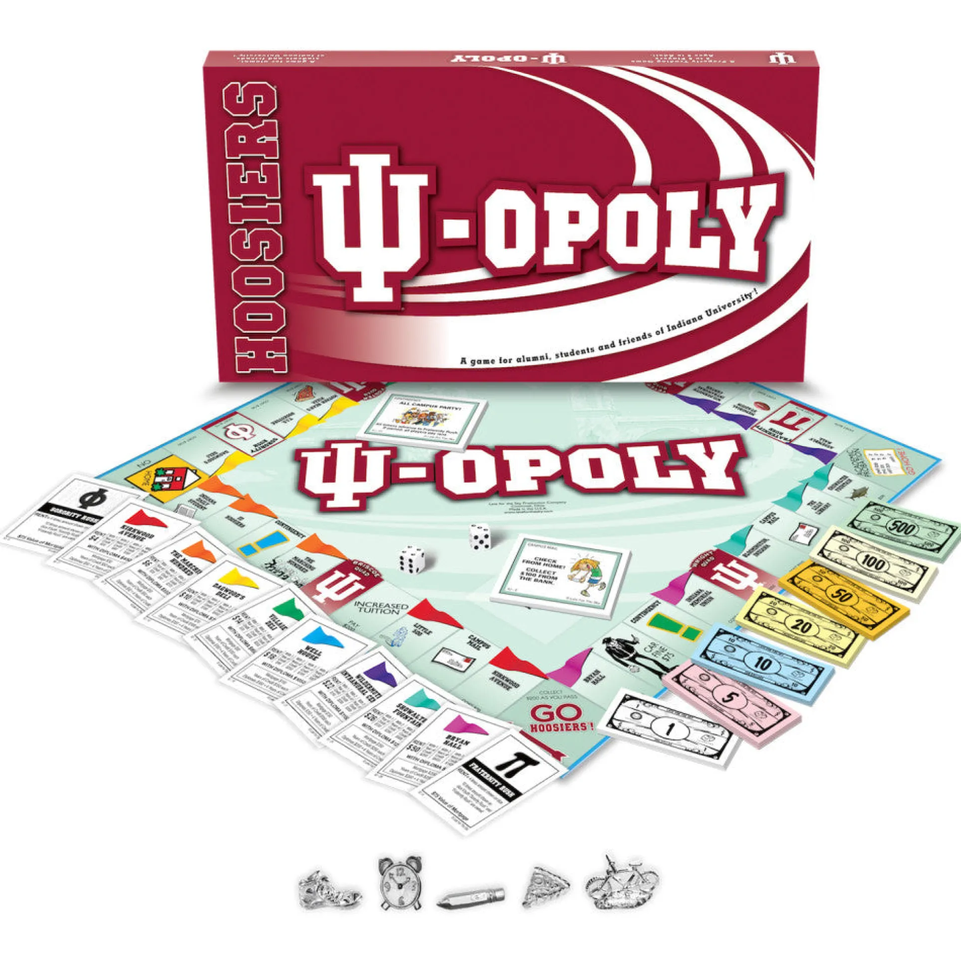 IUOPOLY Indiana University Themed Board Game