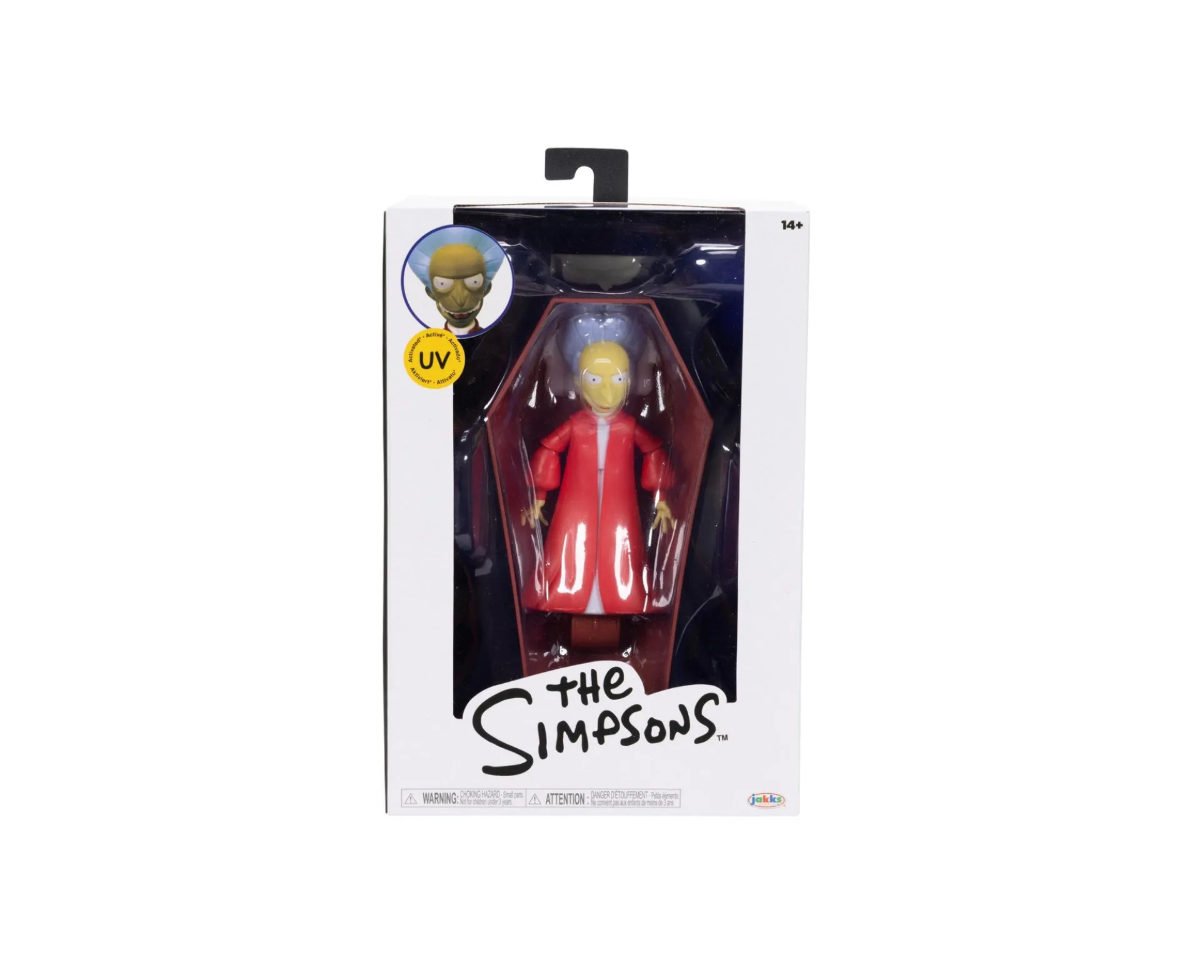 JAKKS Pacific The Simpsons 5" Vampire Mr. Burns Action Figure