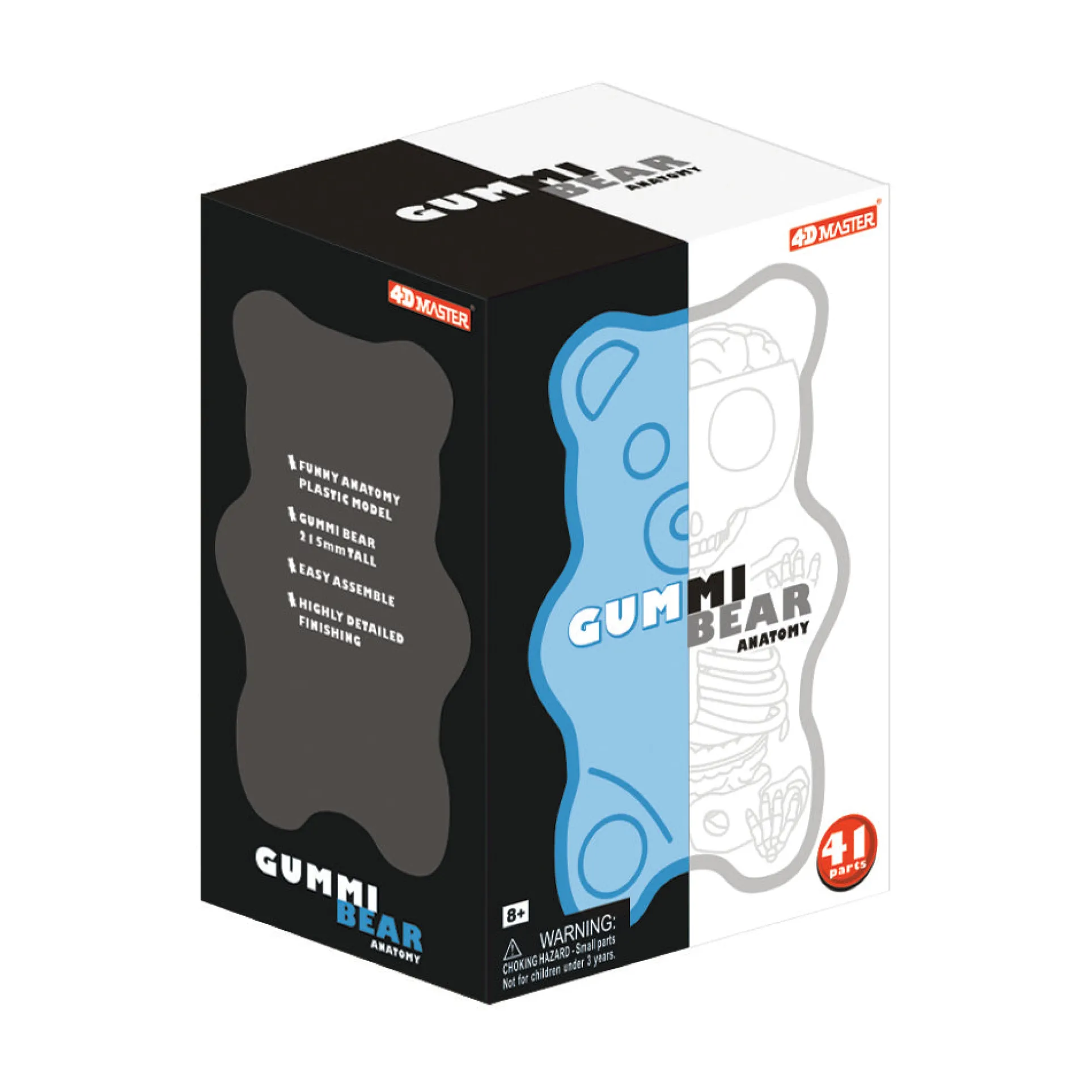 Jason Freeny Funny Anatomy Gummi Bear Model - Transparent Educational Toy