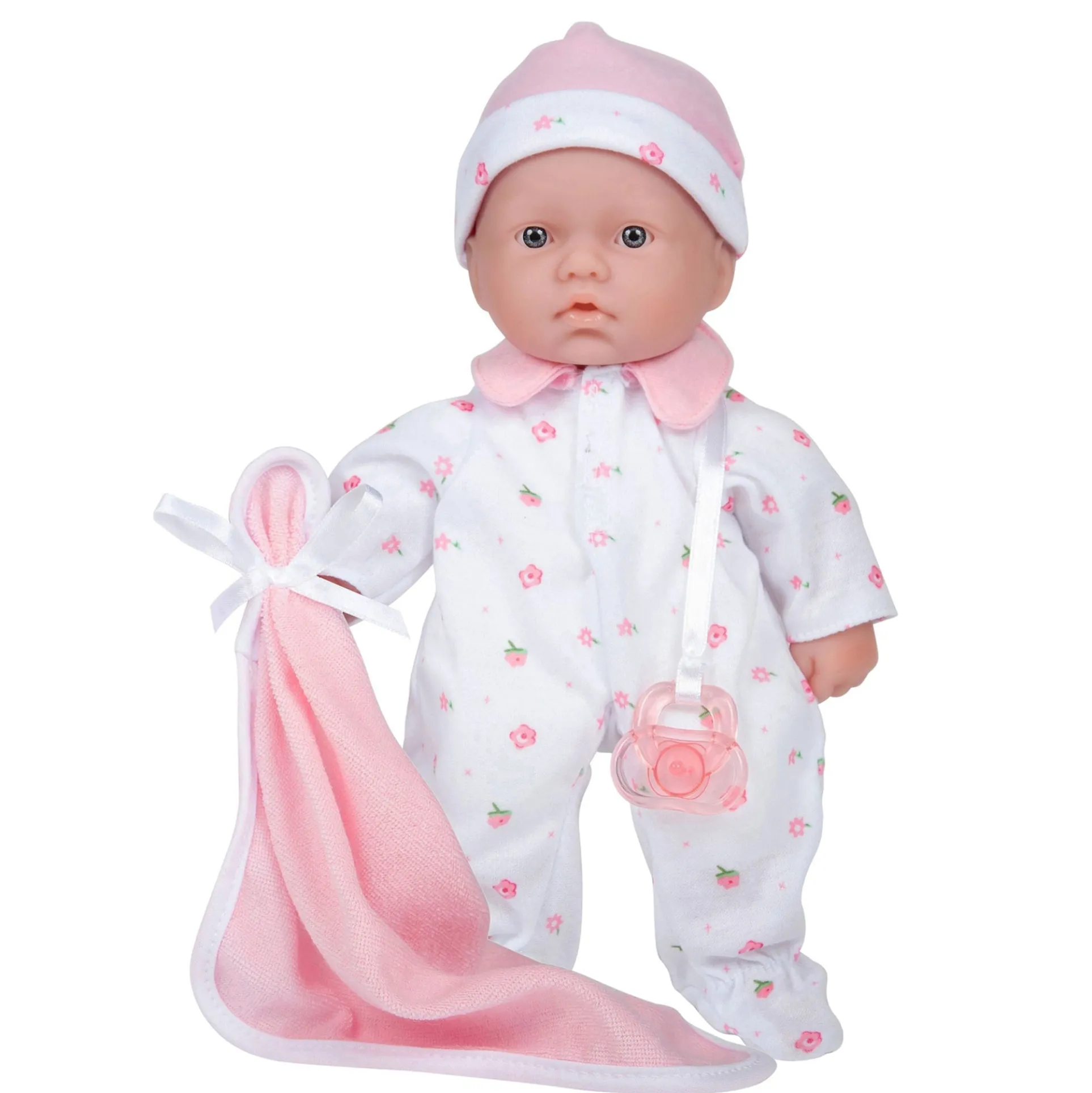 JC Toys La Baby Soft 11-inch Doll - Bright Blue Eyes