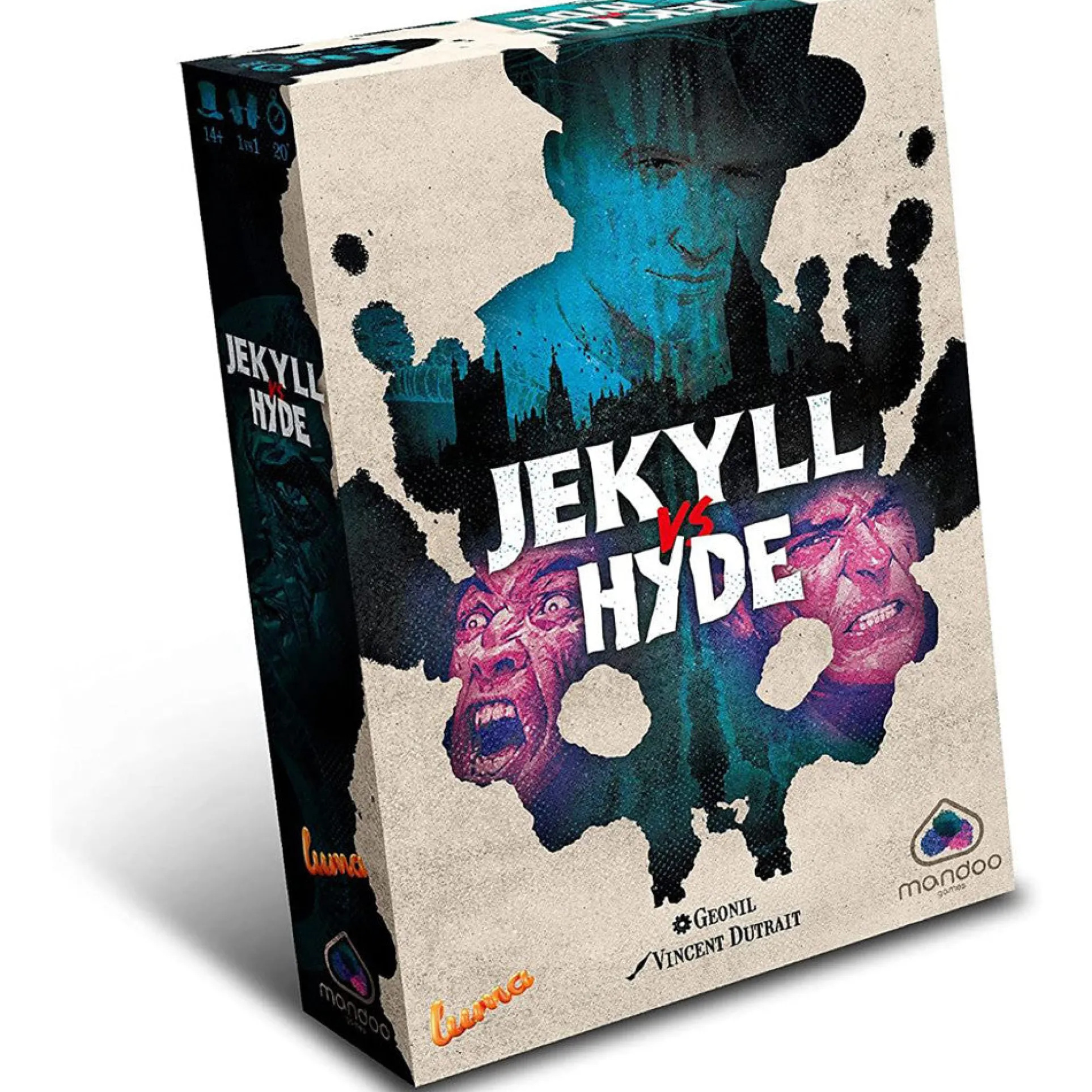 Jekyll vs. Hyde Strategic 2-Player Trick-Taking Card Game