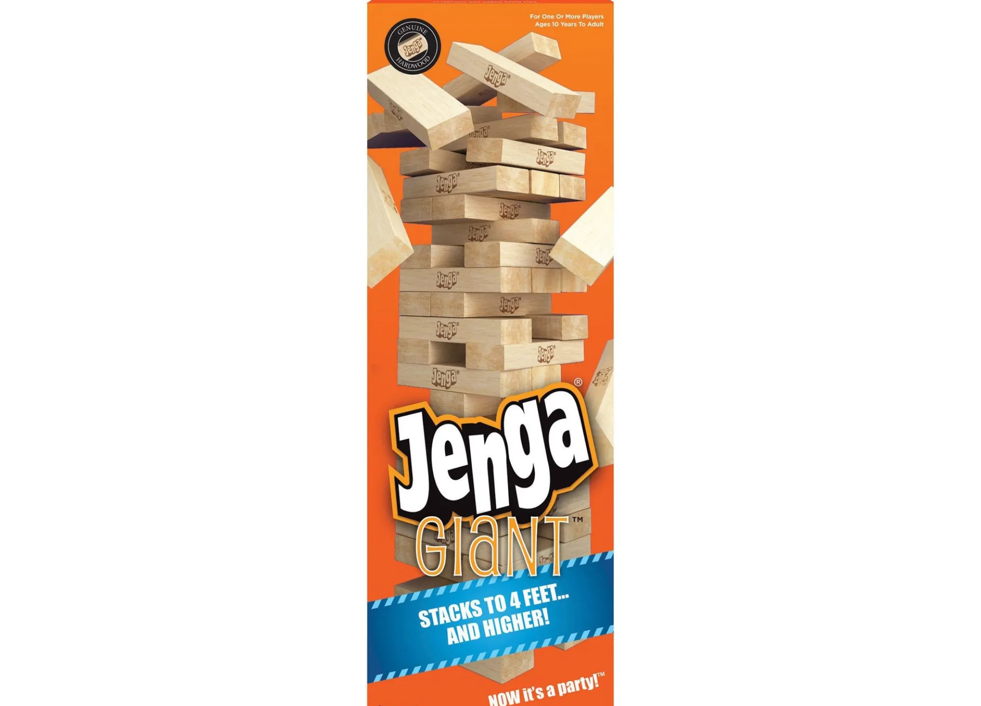 Jenga Giant Genuine Hardwood Game - Premium Edition