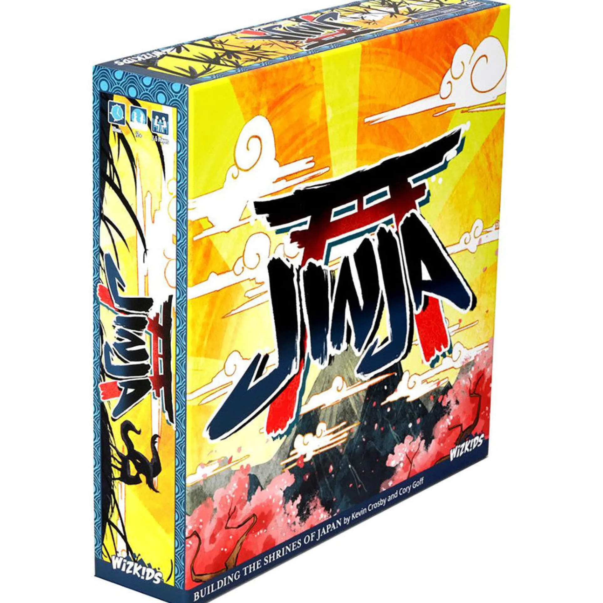 Jinja Shrine Building Strategy Board Game